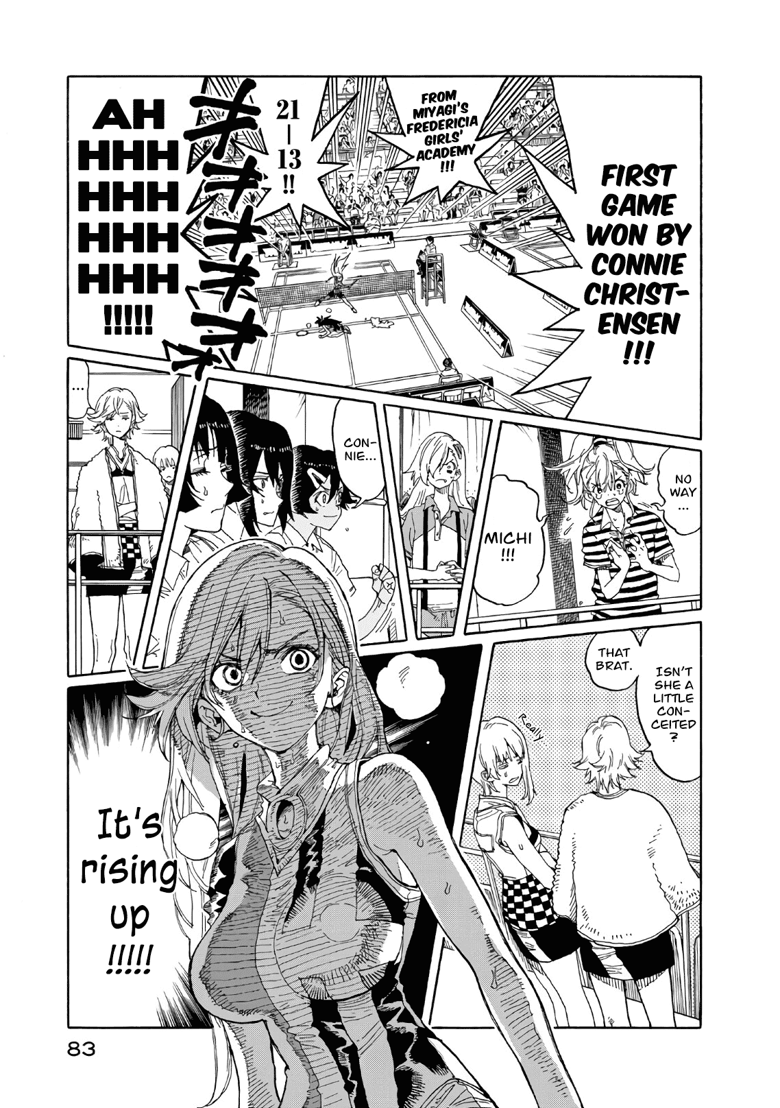 Hanebado! Chapter 72 page 3 - Chapter 72: "Bright!!!"