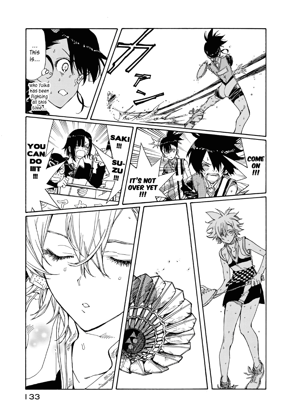 Hanebado! Chapter 73 page 19 - Chapter 73: Resolve