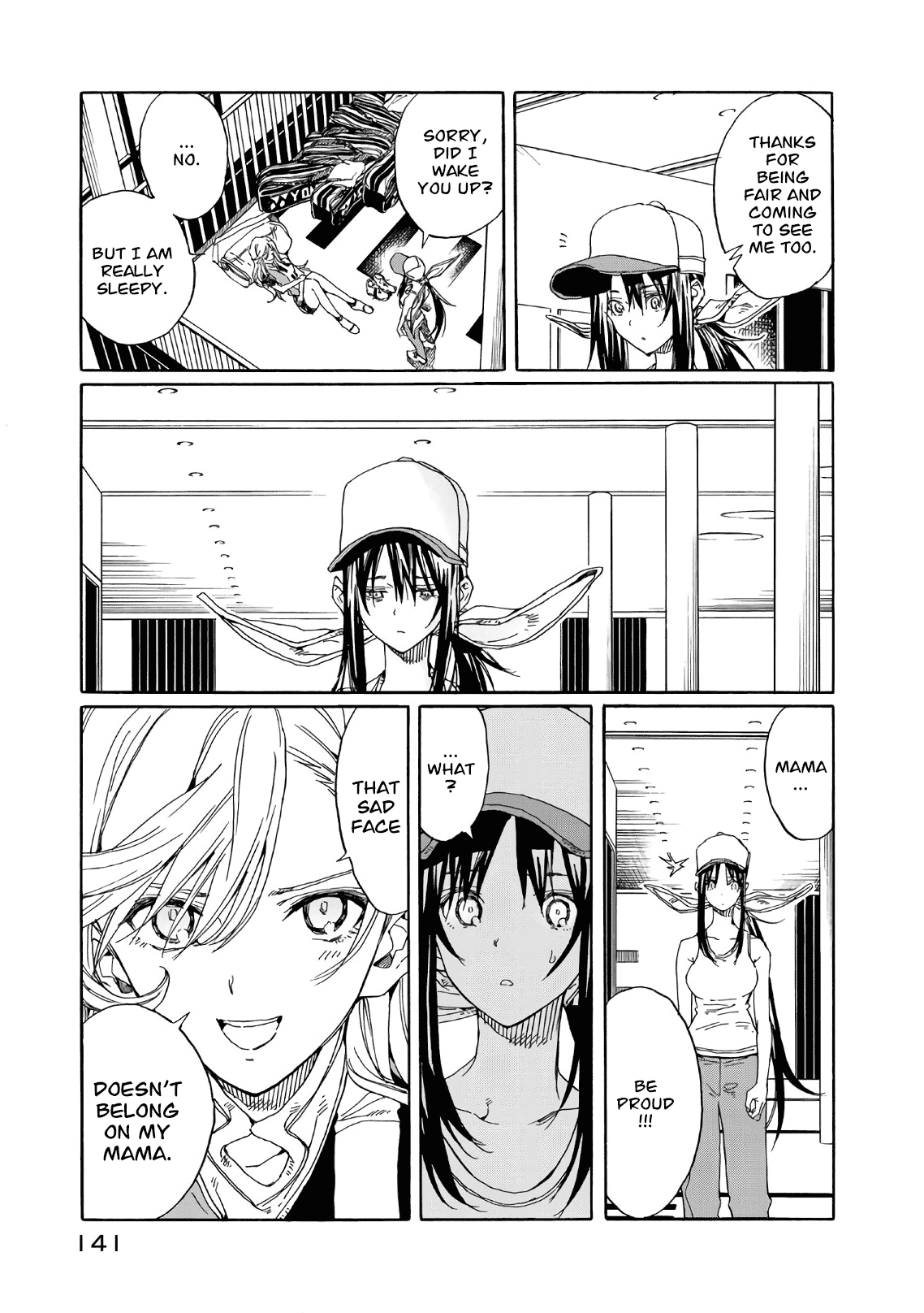Hanebado! Chapter 73 page 27 - Chapter 73: Resolve