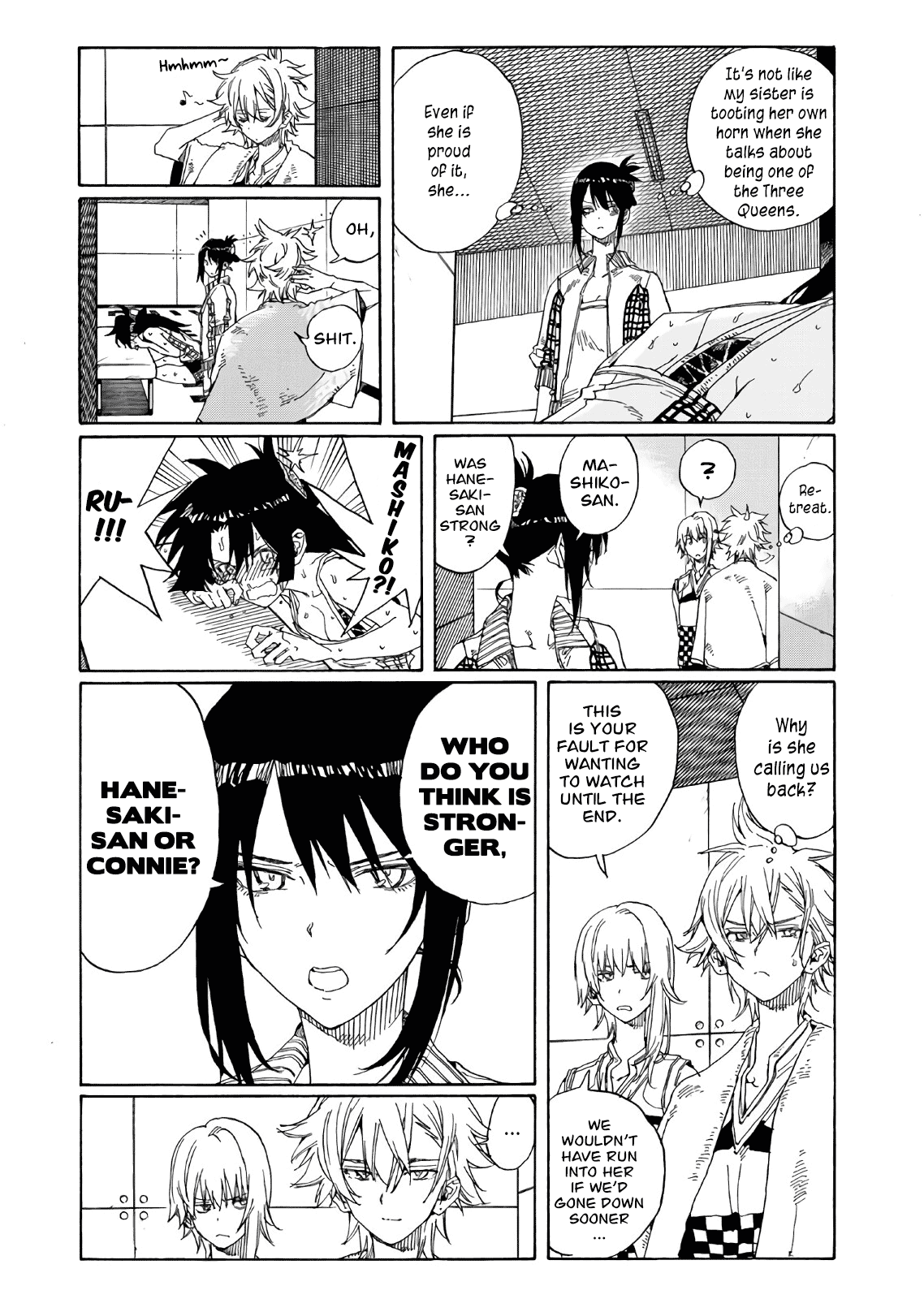 Hanebado! Chapter 73 page 3 - Chapter 73: Resolve