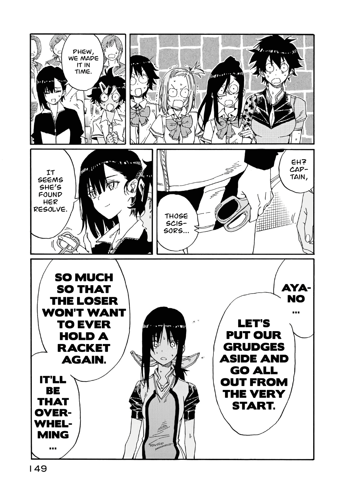 Hanebado! Chapter 73 page 35 - Chapter 73: Resolve