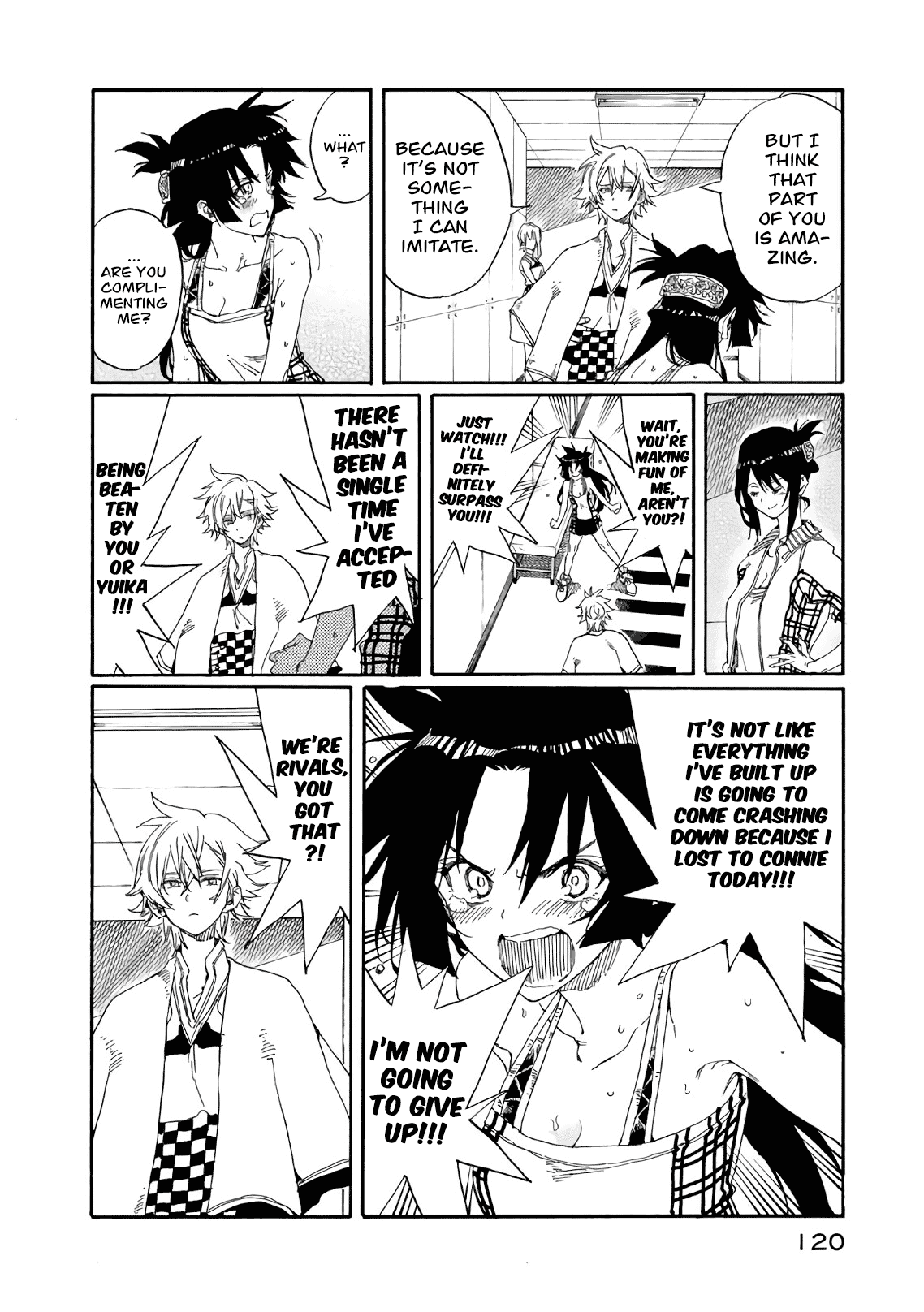 Hanebado! Chapter 73 page 6 - Chapter 73: Resolve