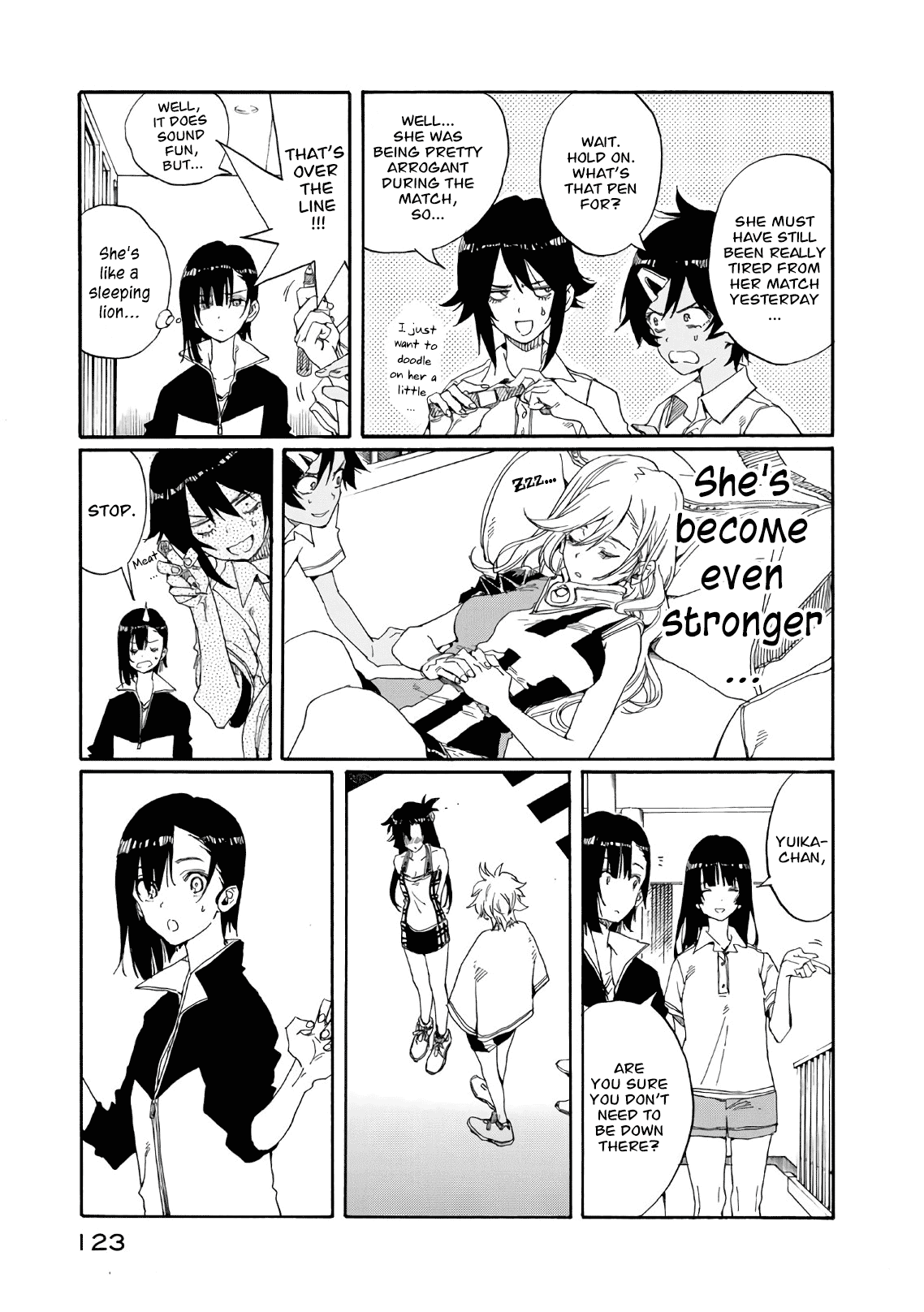 Hanebado! Chapter 73 page 9 - Chapter 73: Resolve