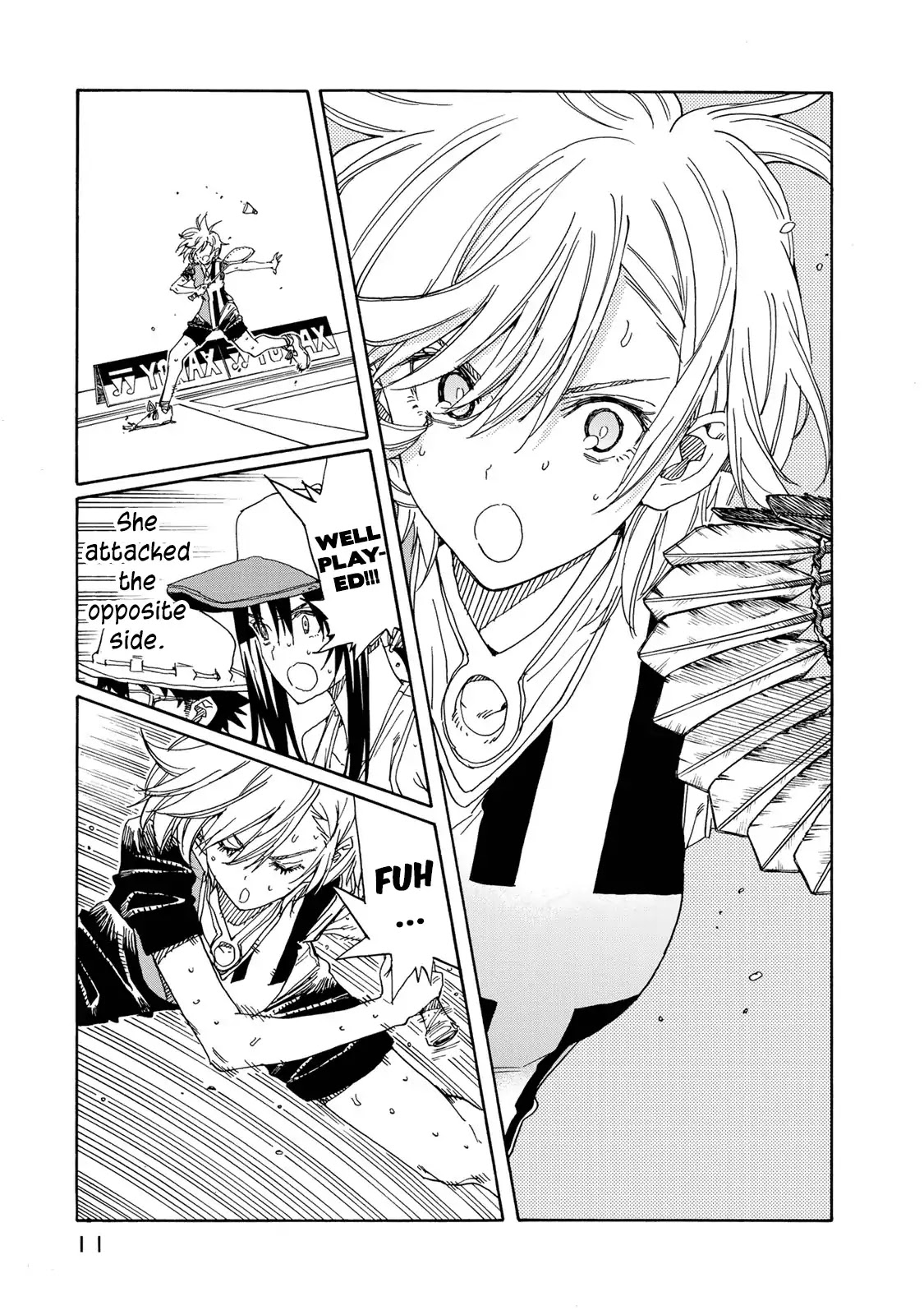 Hanebado! Chapter 75 page 12 - Chapter 75: A Battle Even Greater
