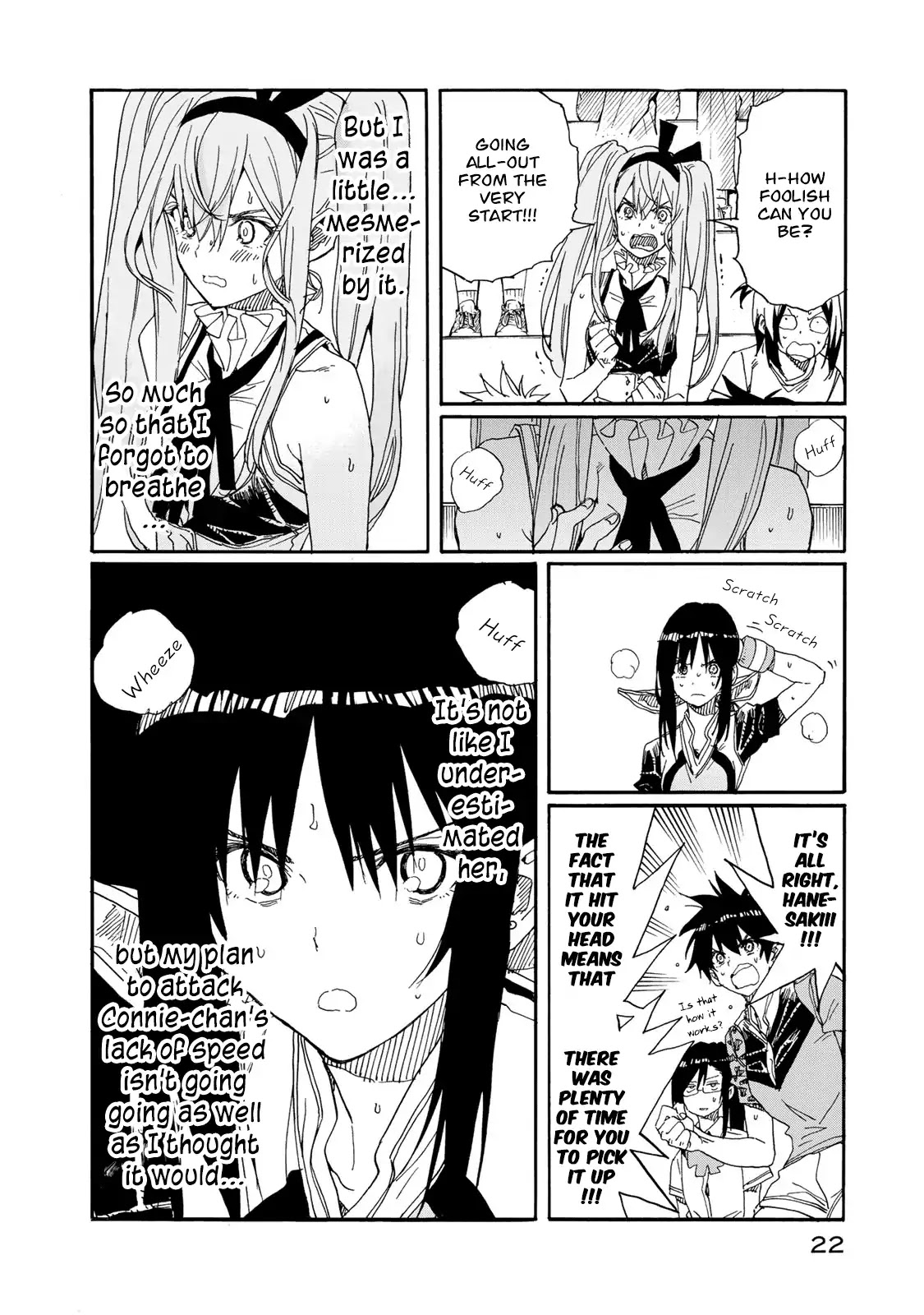 Hanebado! Chapter 75 page 23 - Chapter 75: A Battle Even Greater