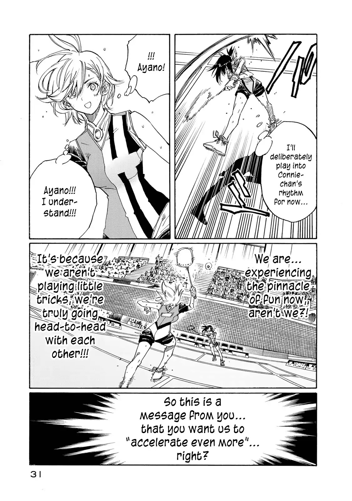 Hanebado! Chapter 75 page 32 - Chapter 75: A Battle Even Greater