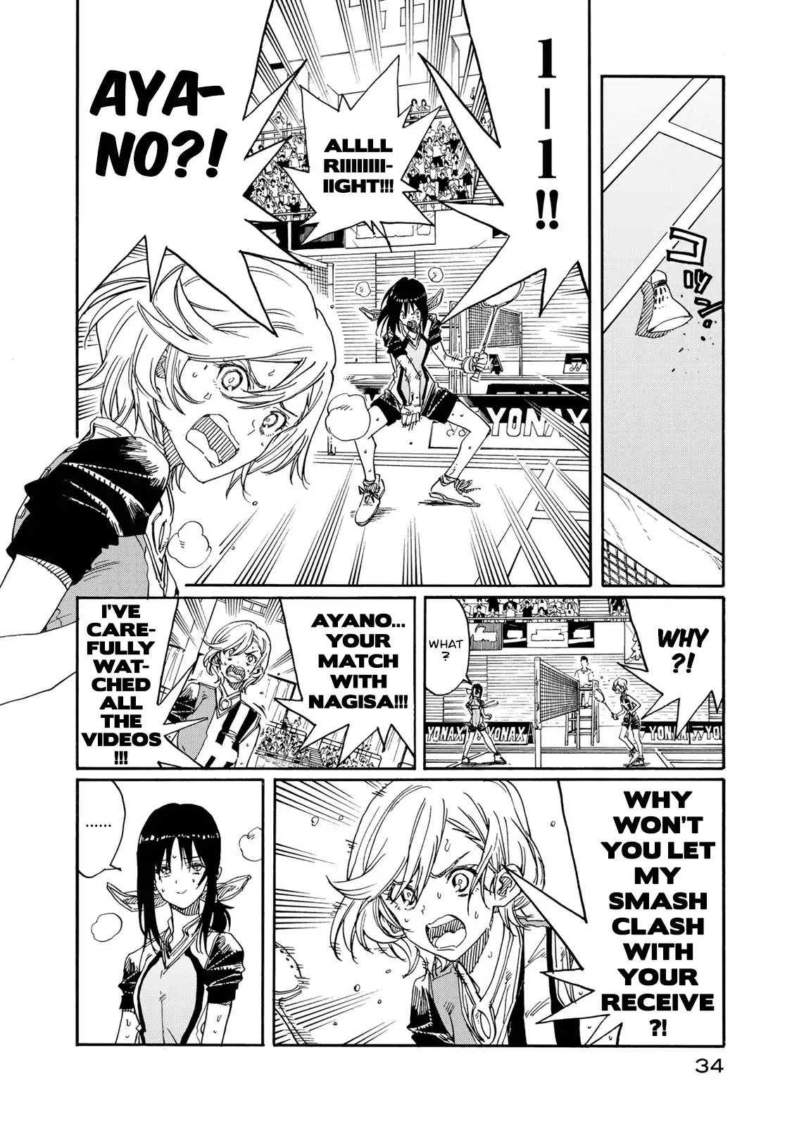 Hanebado! Chapter 75 page 35 - Chapter 75: A Battle Even Greater