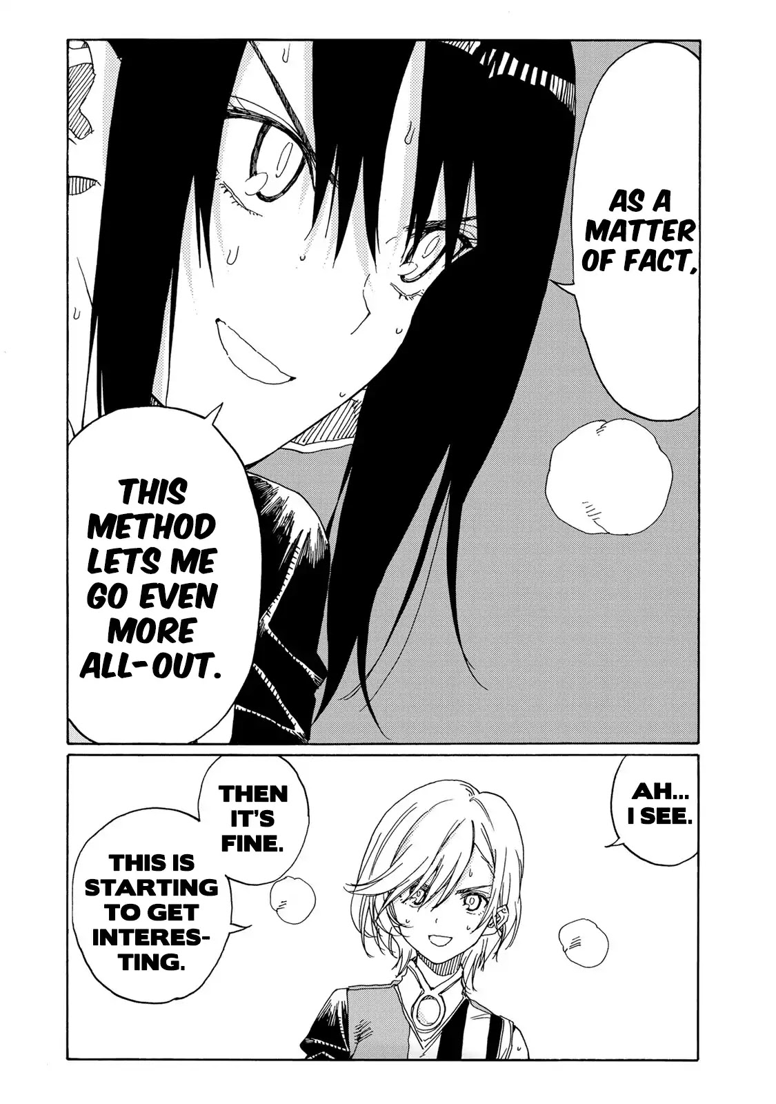 Hanebado! Chapter 75 page 38 - Chapter 75: A Battle Even Greater