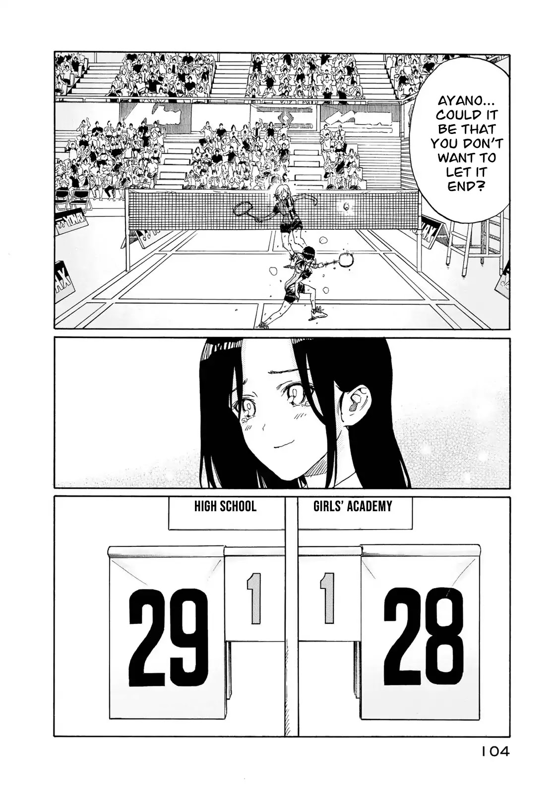Hanebado! Chapter 77 page 28 - Chapter 77: Don't Want to Let It End