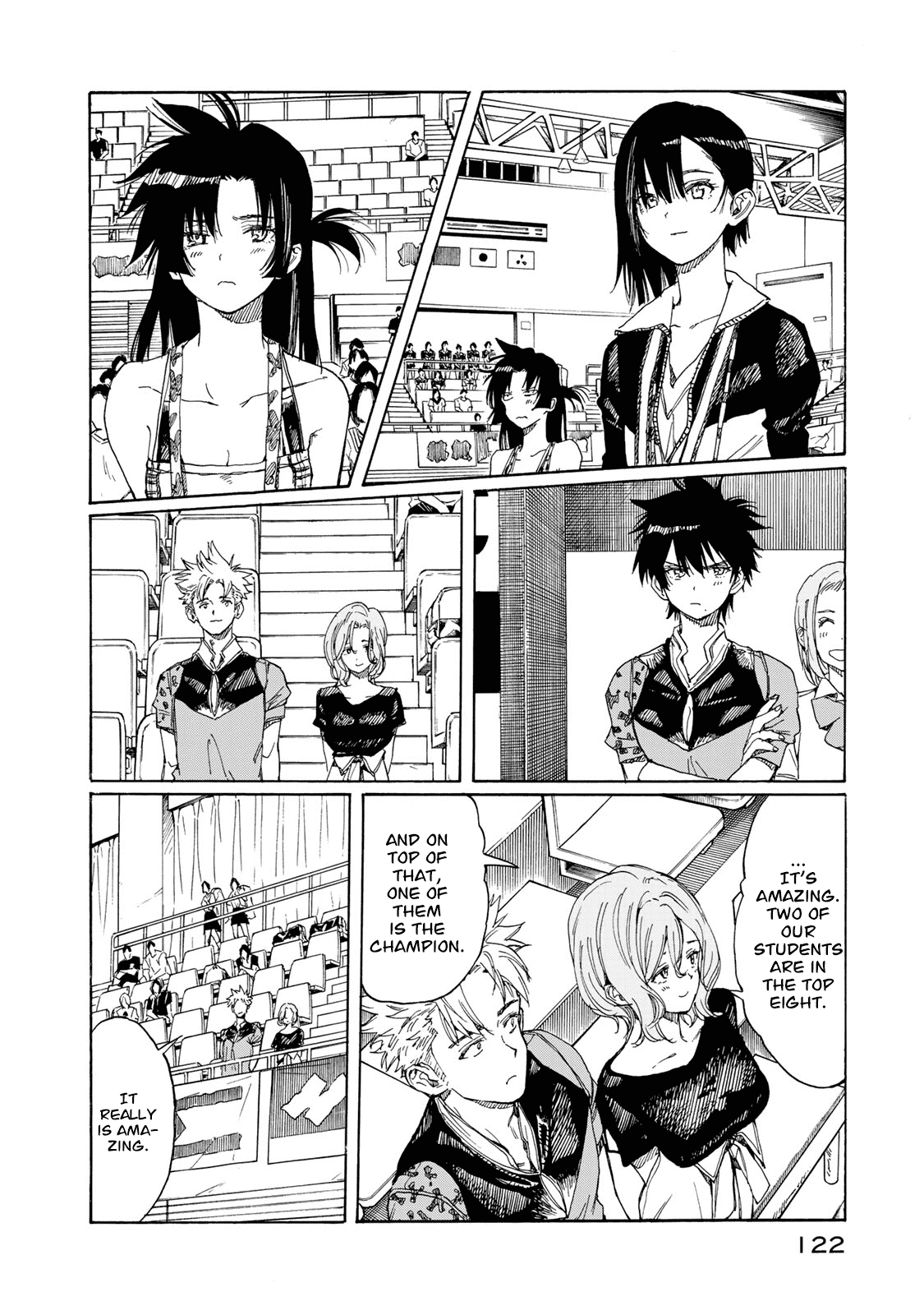 Hanebado! Chapter 78 page 12 - Chapter 78: The Best High Schooler in Japan