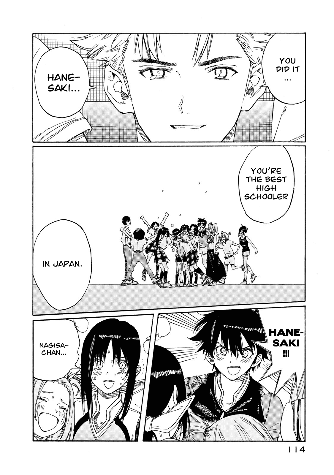 Hanebado! Chapter 78 page 4 - Chapter 78: The Best High Schooler in Japan