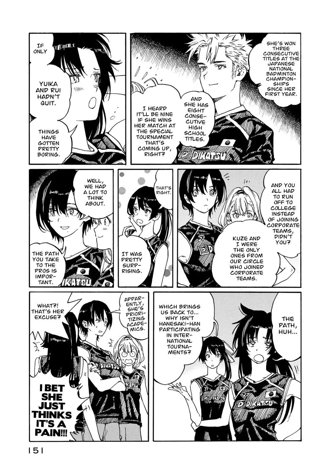 Hanebado! Chapter 79 page 5 - Chapter 79: Let's Go!!!