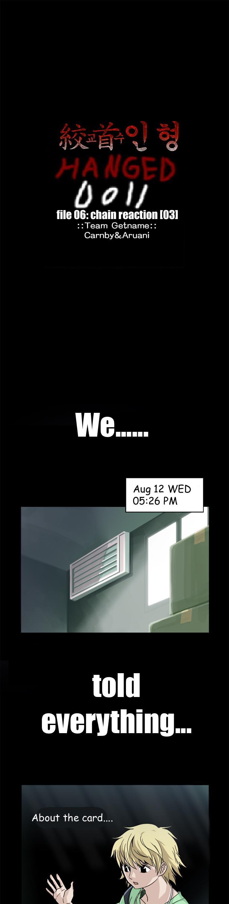 Hanged Doll Chapter 16.2 page 1 - Chapter 16 v2 : Chain Reaction (03)