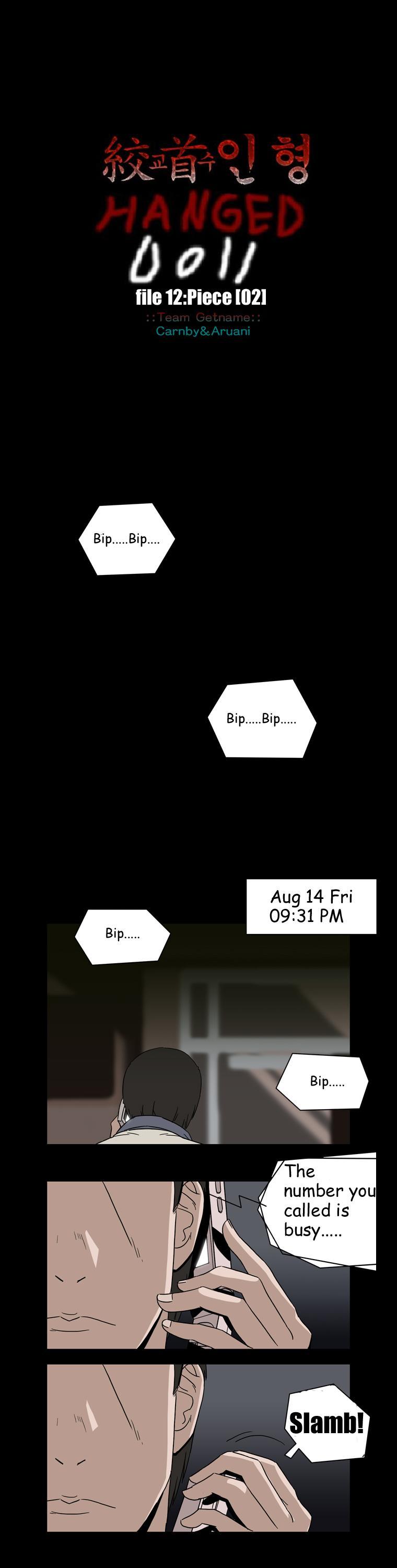 Hanged Doll Chapter 32.2 page 1 - Chapter 32 v2 : Piece (02)