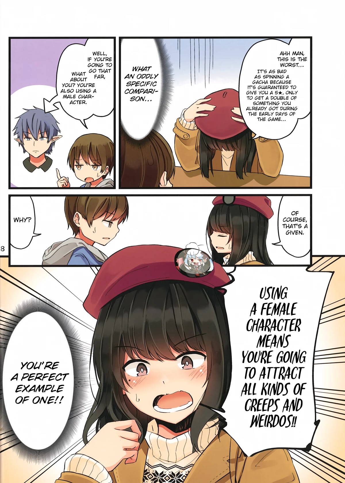 Hanging Out With a Gamer Girl Chapter 1 page 8 - Chapter 1: Sometimes Reality Tells Lies, Too