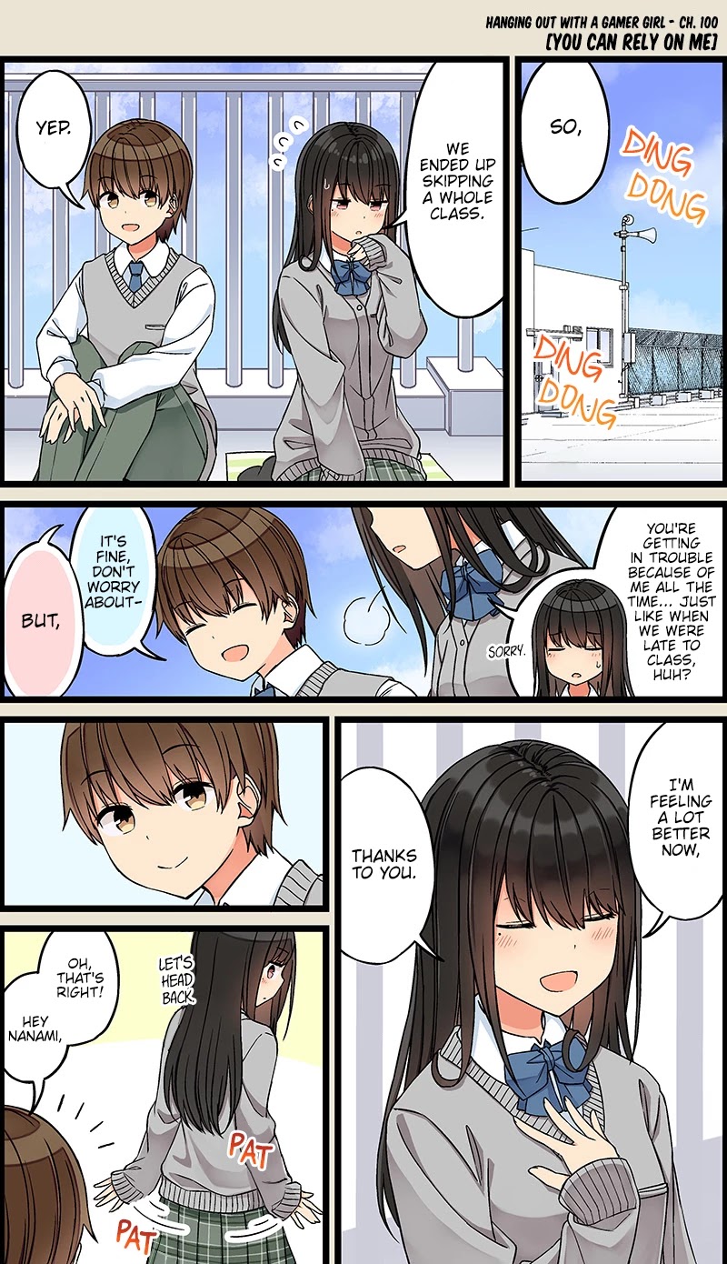 Hanging Out With a Gamer Girl Chapter 100 page 1 - Chapter 100: You Can Rely On Me