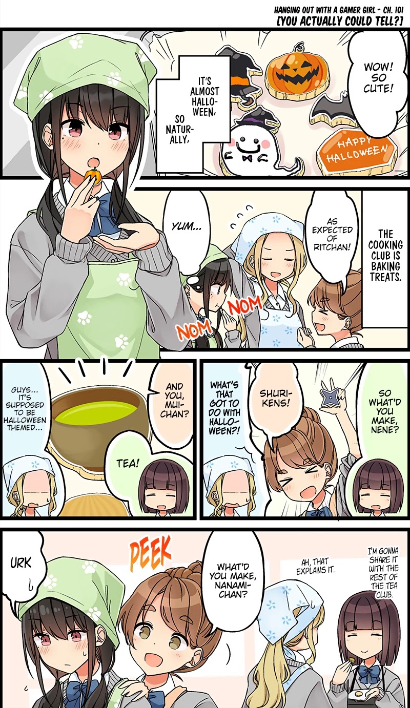 Hanging Out With a Gamer Girl Chapter 101 page 1 - Chapter 101: You Actually Could Tell?