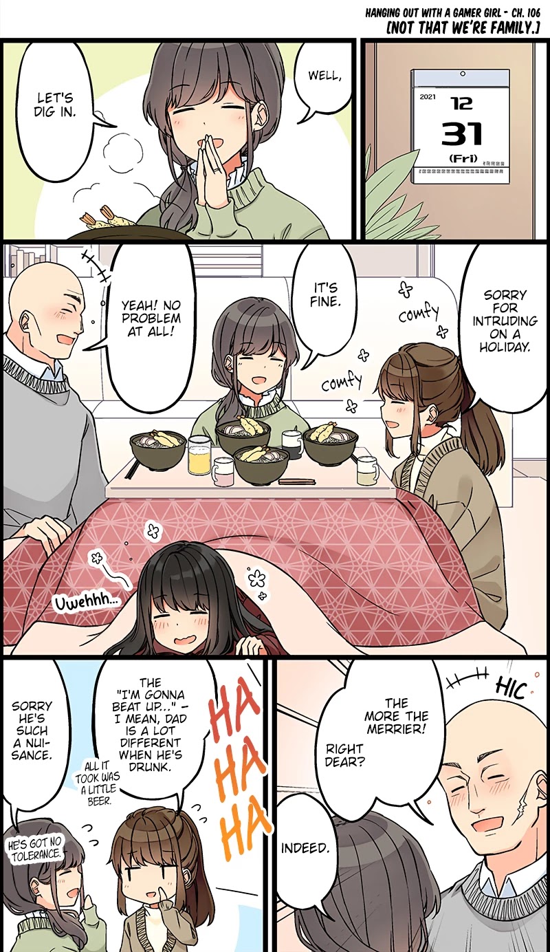 Hanging Out With a Gamer Girl Chapter 106 page 1 - Chapter 106: Not That We're Family