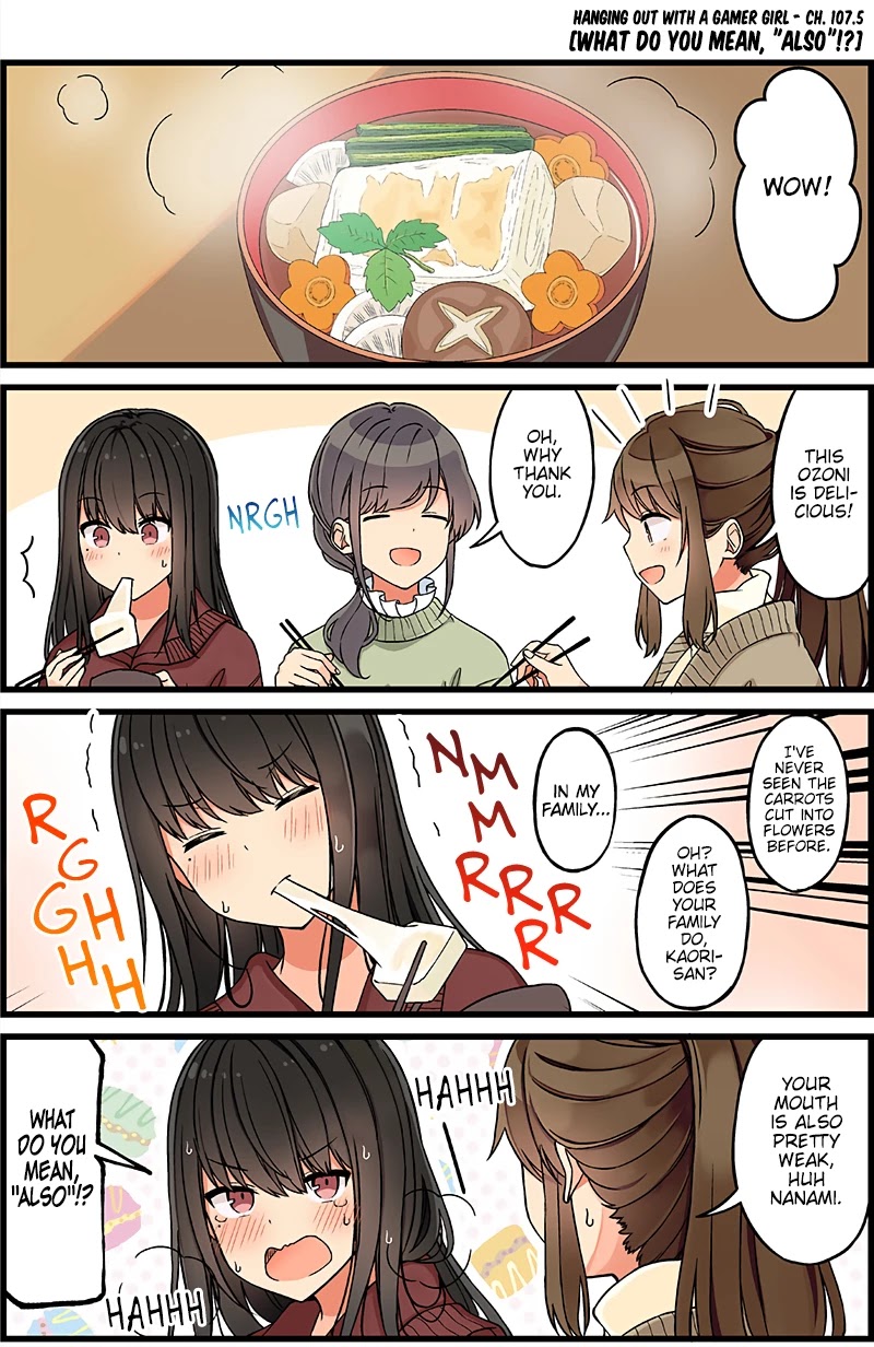 Hanging Out With a Gamer Girl Chapter 107.5 page 1 - Chapter 107.5: New Year's Routine