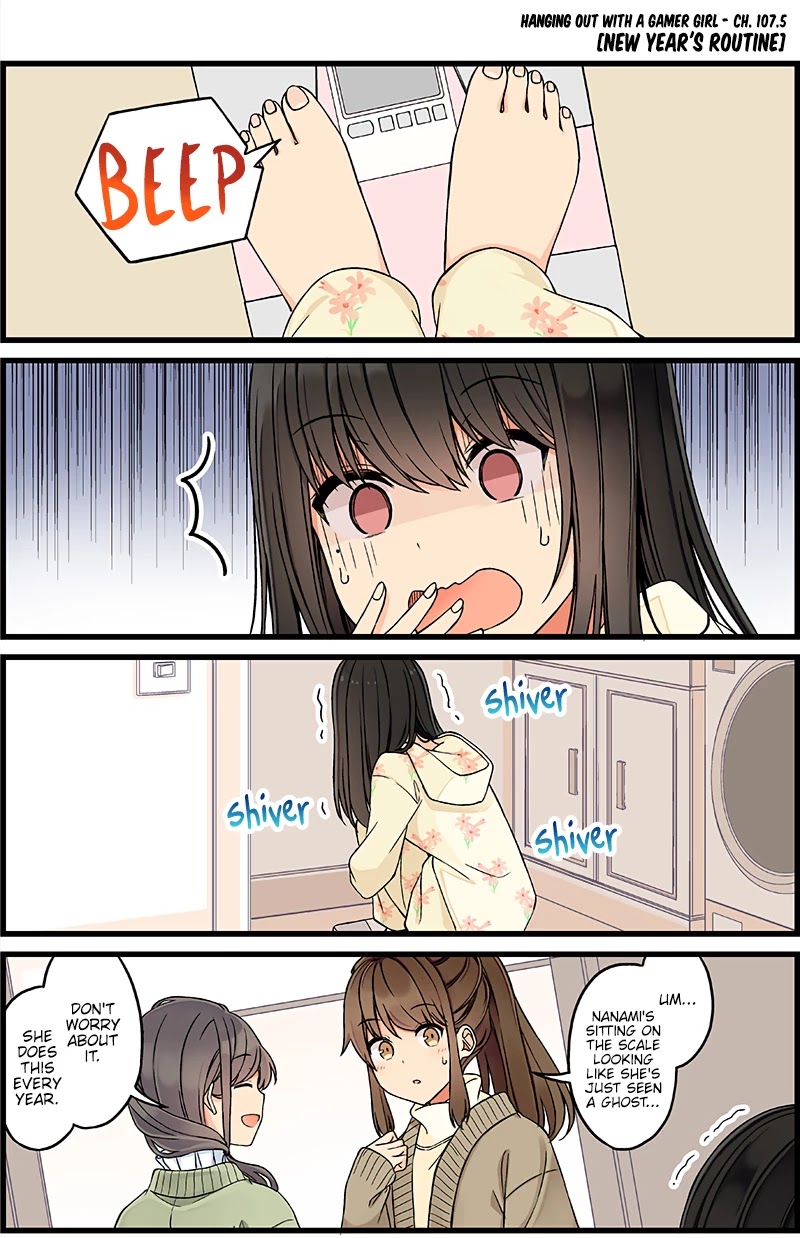 Hanging Out With a Gamer Girl Chapter 107.5 page 2 - Chapter 107.5: New Year's Routine