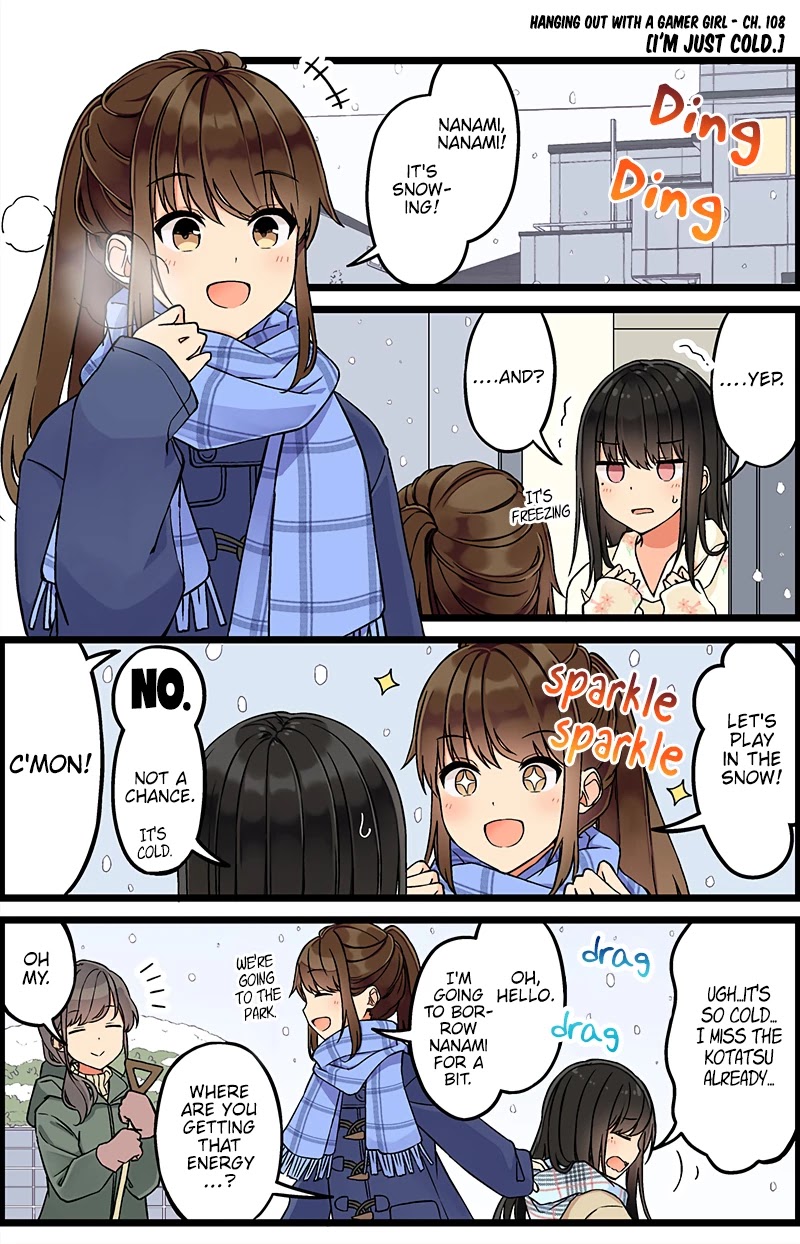 Hanging Out With a Gamer Girl Chapter 108 page 1 - Chapter 108: I’m Just Cold