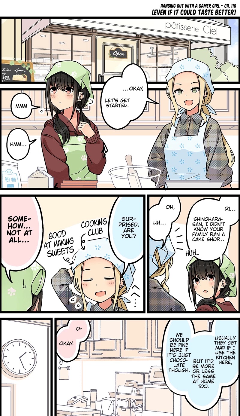 Hanging Out With a Gamer Girl Chapter 110 page 1 - Chapter 110: Even If It Could Taste Better