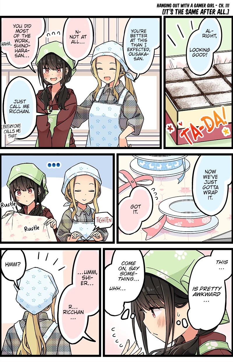Hanging Out With a Gamer Girl Chapter 111 page 1 - Chapter 111: It's The Same After All