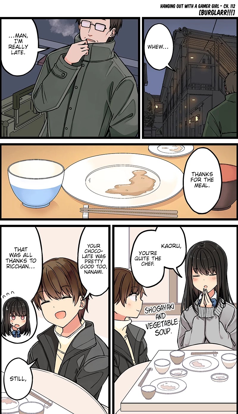 Hanging Out With a Gamer Girl Chapter 112 page 1 - Chapter 112: Burglar!!!