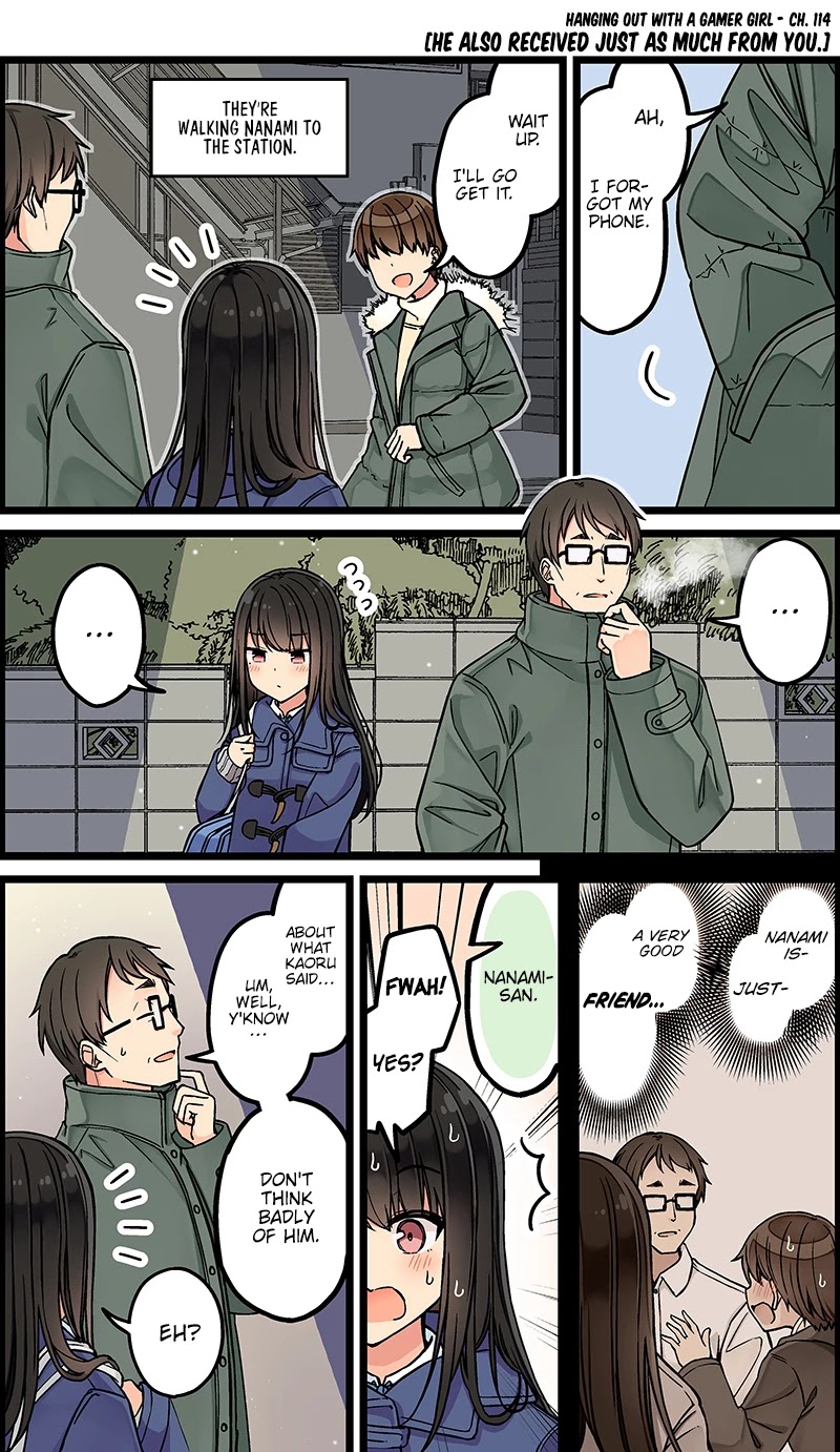 Hanging Out With a Gamer Girl Chapter 114 page 1 - Chapter 114: He Also Received Just As Much From You.
