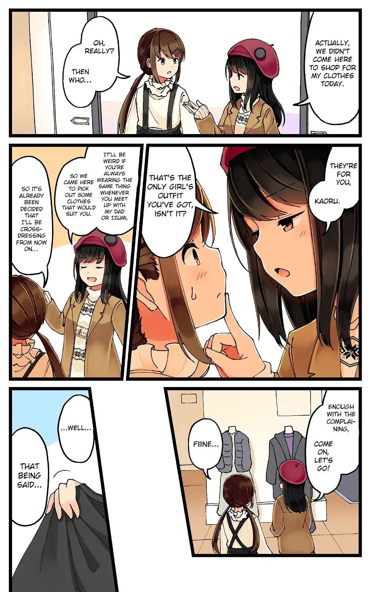 Hanging Out With a Gamer Girl Chapter 12 page 2 - Chapter 12: Shop For Clothes With My Gamer Friend