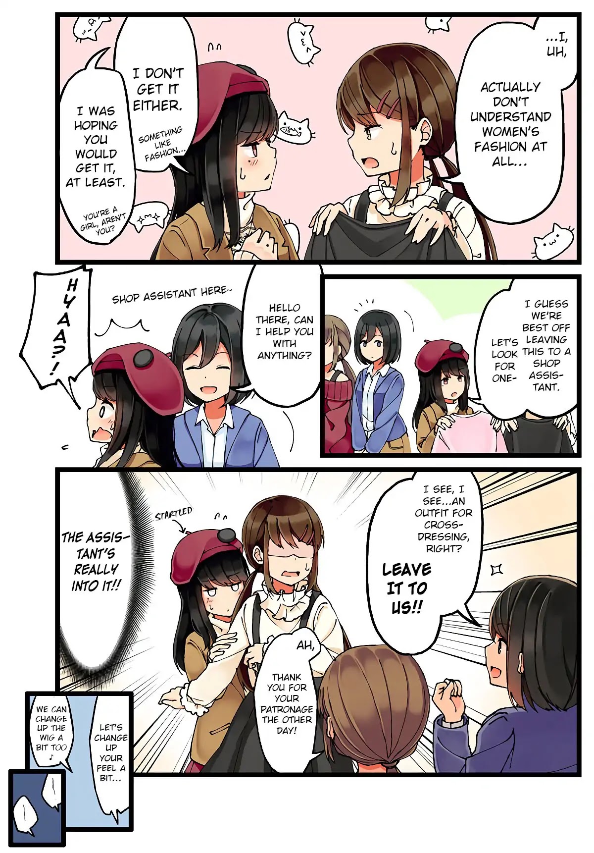Hanging Out With a Gamer Girl Chapter 12 page 3 - Chapter 12: Shop For Clothes With My Gamer Friend