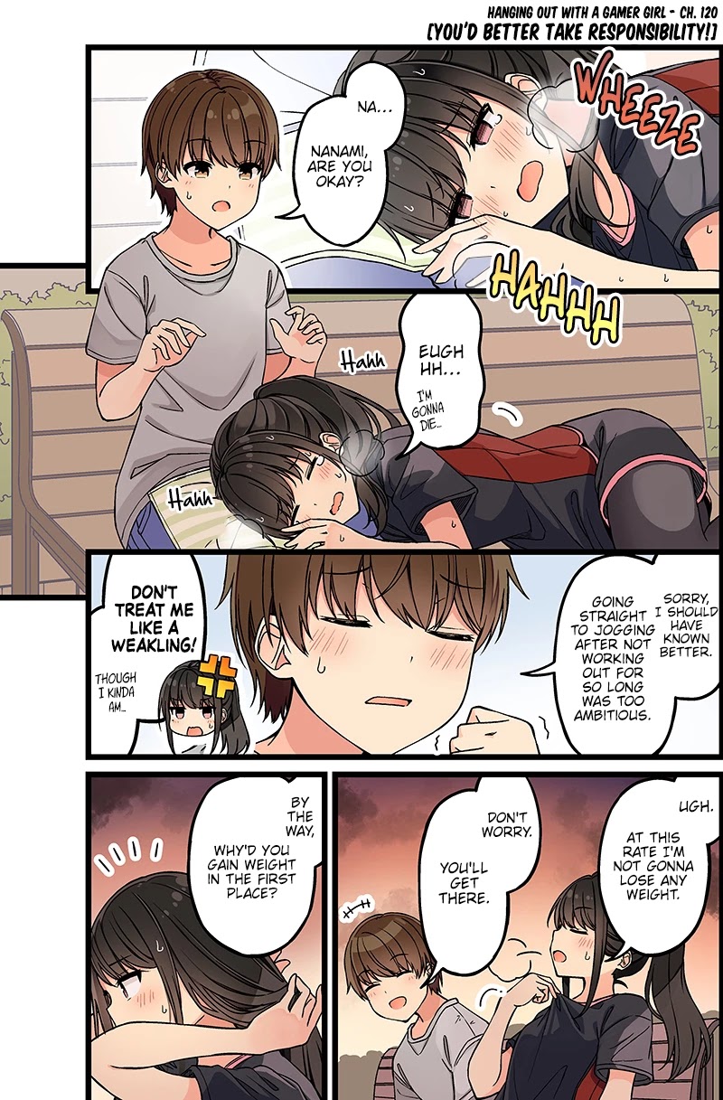 Hanging Out With a Gamer Girl Chapter 120 page 1 - Chapter 120: You'd Better Take Responsibility!