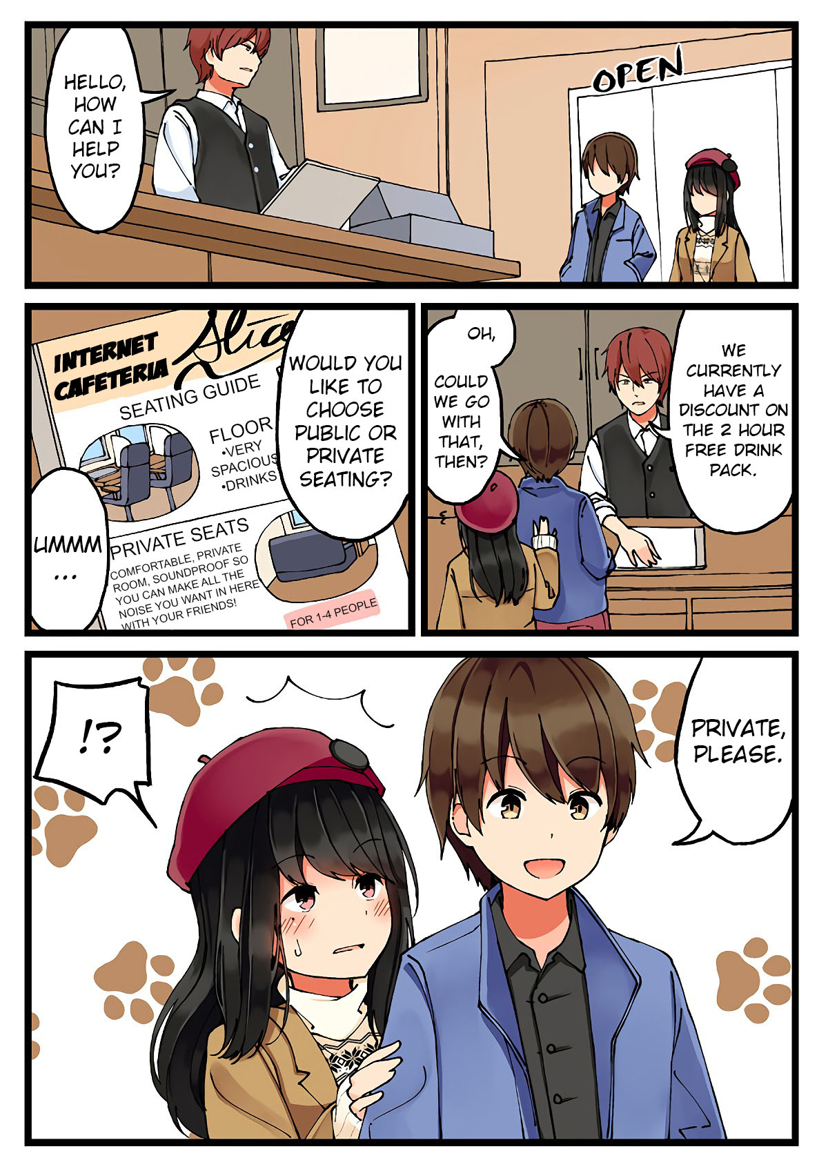 Hanging Out With a Gamer Girl Chapter 13 page 2 - Chapter 13: I Go to a Net Cafe with my Gamer Friend