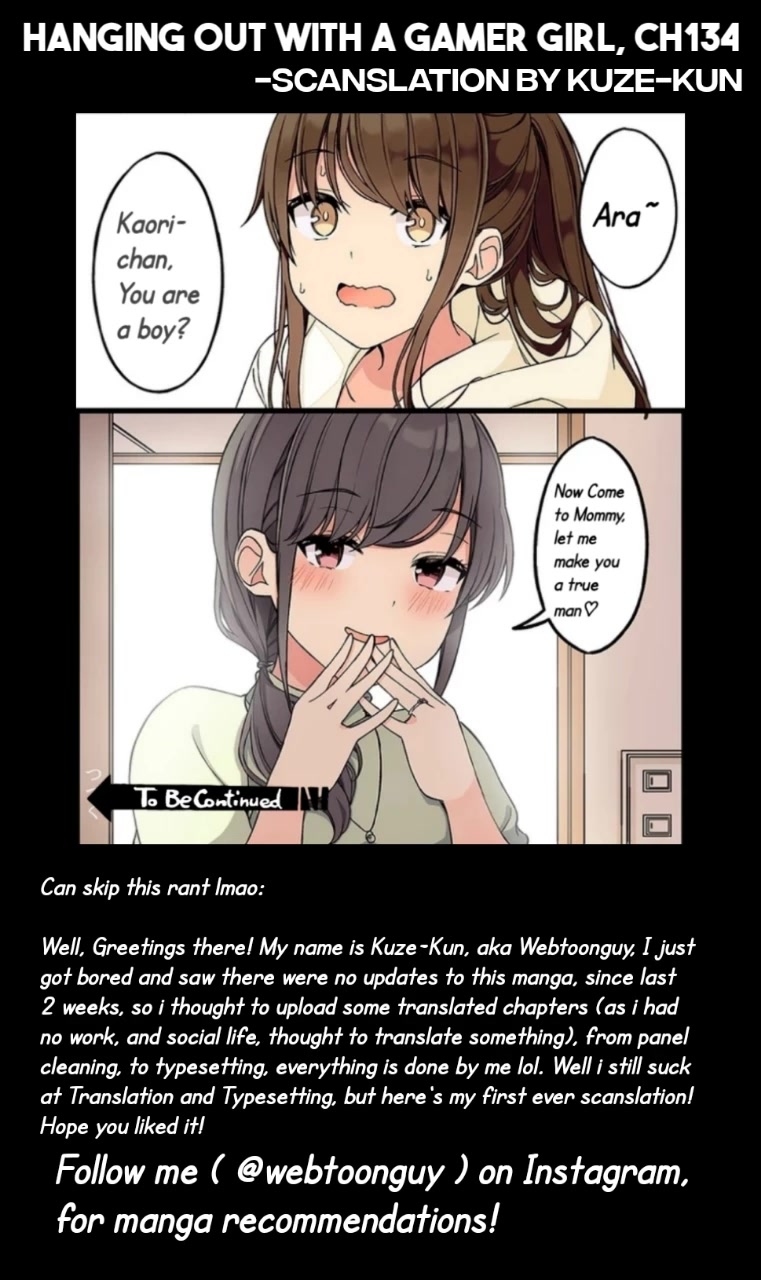 Hanging Out With a Gamer Girl Chapter 134 page 5 - Chapter 134: I'm Surprised that you can do it.