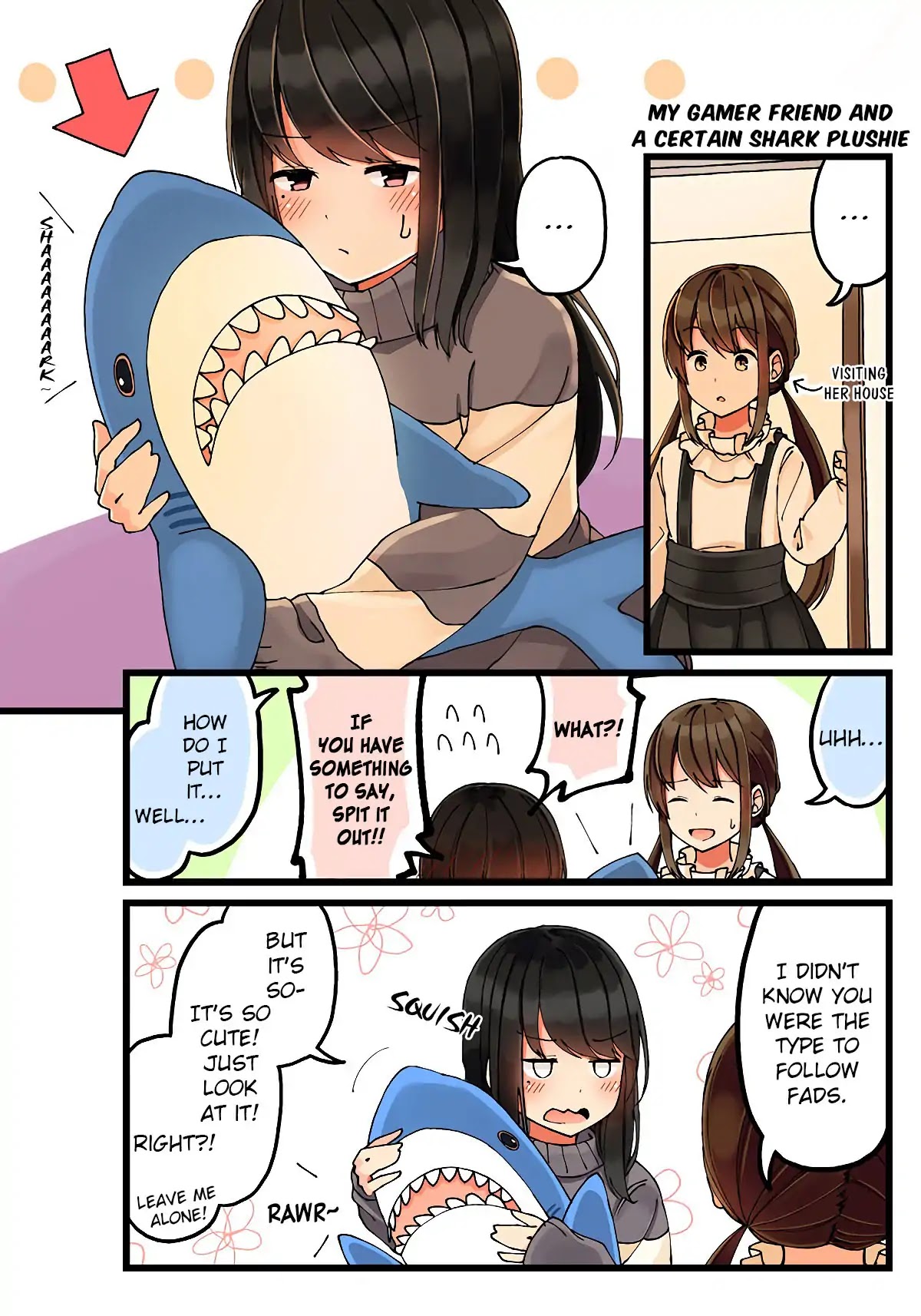 Hanging Out With a Gamer Girl Chapter 14 page 1 - Chapter 14: My Gamer Friend and a certain shark plushie