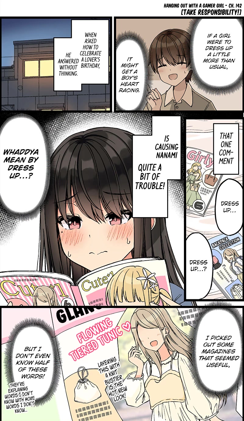 Hanging Out With a Gamer Girl Chapter 142 page 1 - Chapter 142: Take Responsibility!