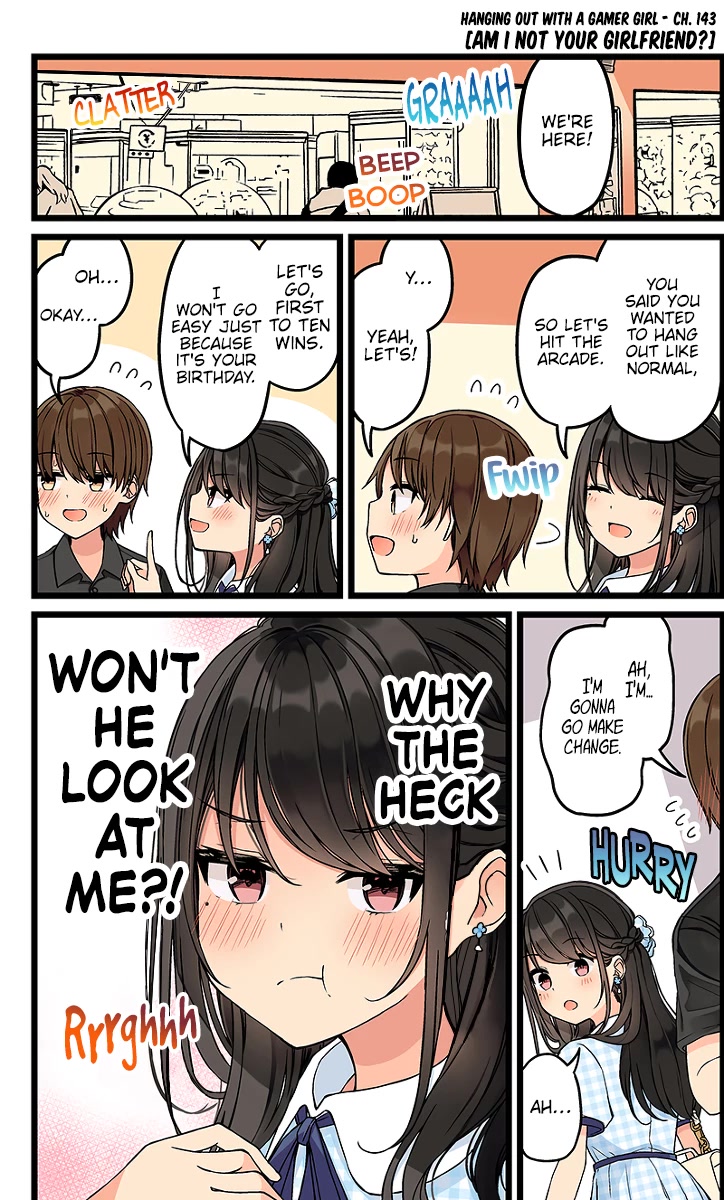Hanging Out With a Gamer Girl Chapter 143 page 1 - Chapter 143: Am I Not Your Girlfriend?