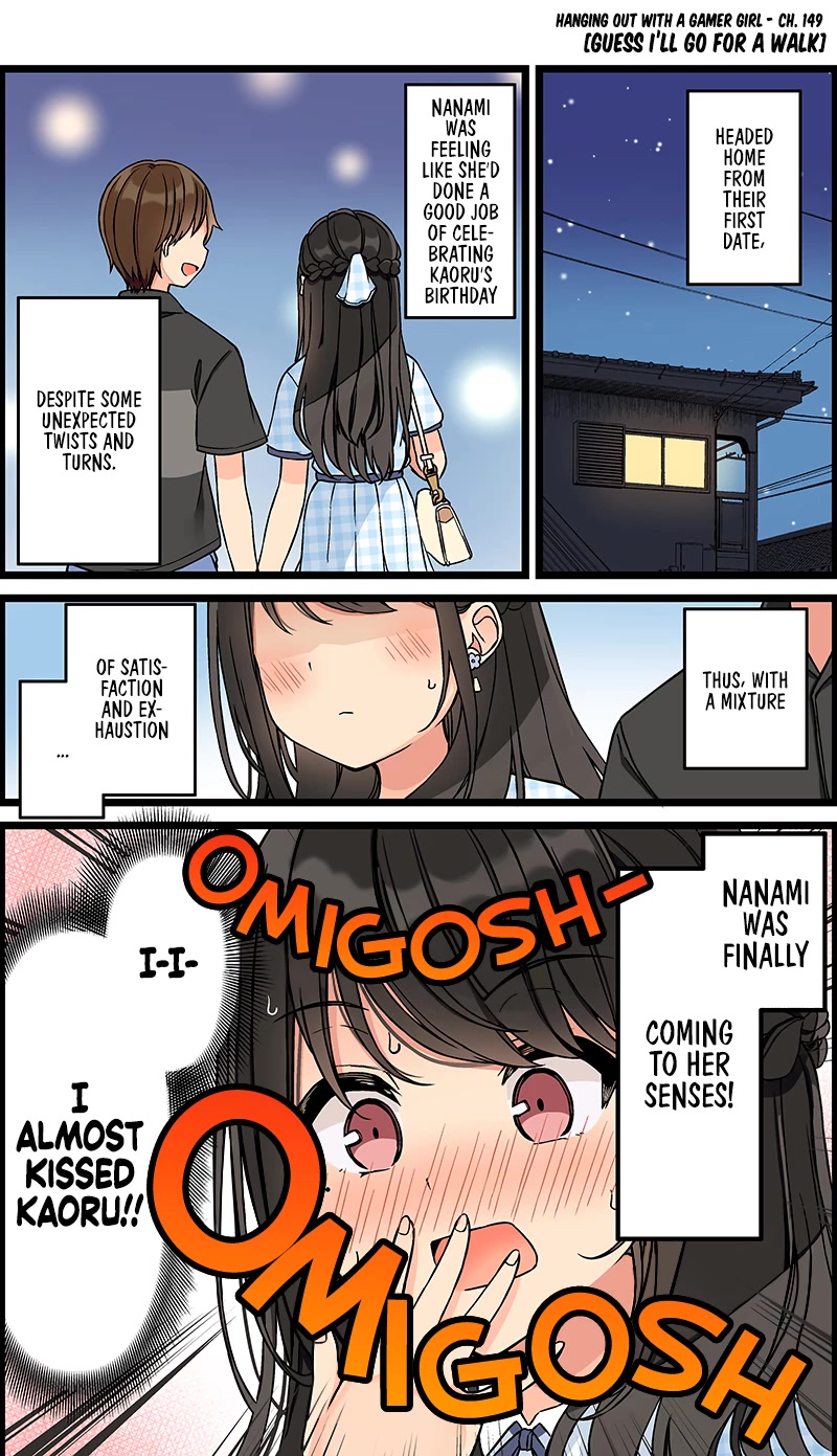 Hanging Out With a Gamer Girl Chapter 149 page 1 - Chapter 149: Guess I'll Go For A Walk