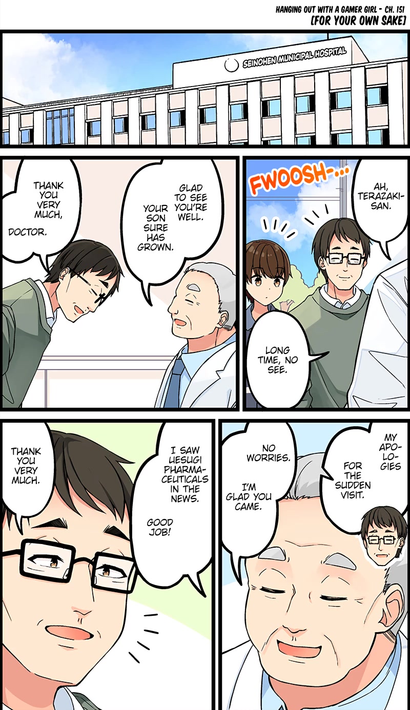 Hanging Out With a Gamer Girl Chapter 151 page 1 - Chapter 151: For Your Own Sake