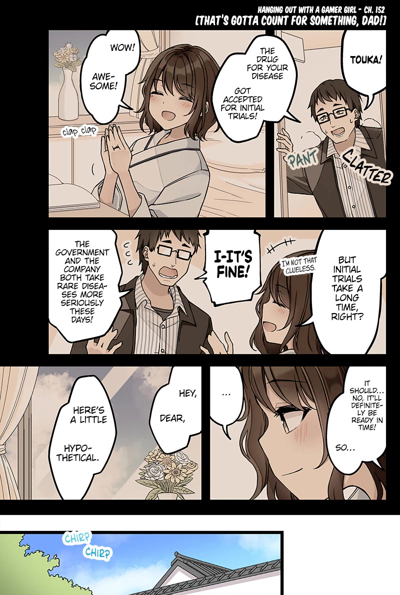 Hanging Out With a Gamer Girl Chapter 152 page 1 - Chapter 152: That's Gotta Count For Something, Dad!