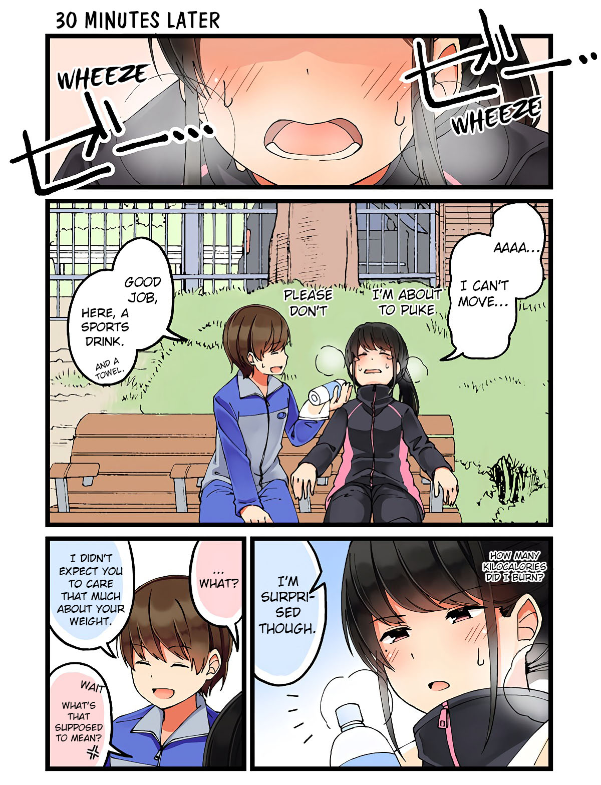 Hanging Out With a Gamer Girl Chapter 16 page 4 - Chapter 16: I Go on a Diet with my Gamer Friend