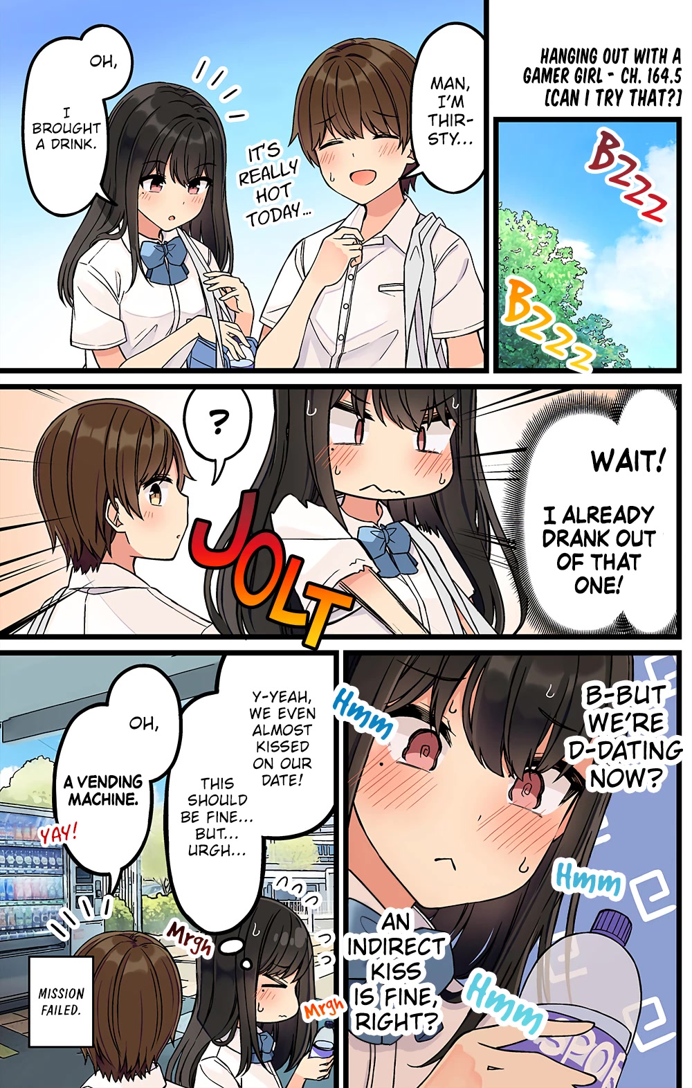 Hanging Out With a Gamer Girl Chapter 164.5 page 1 - Chapter 164.5: Can I Try That?