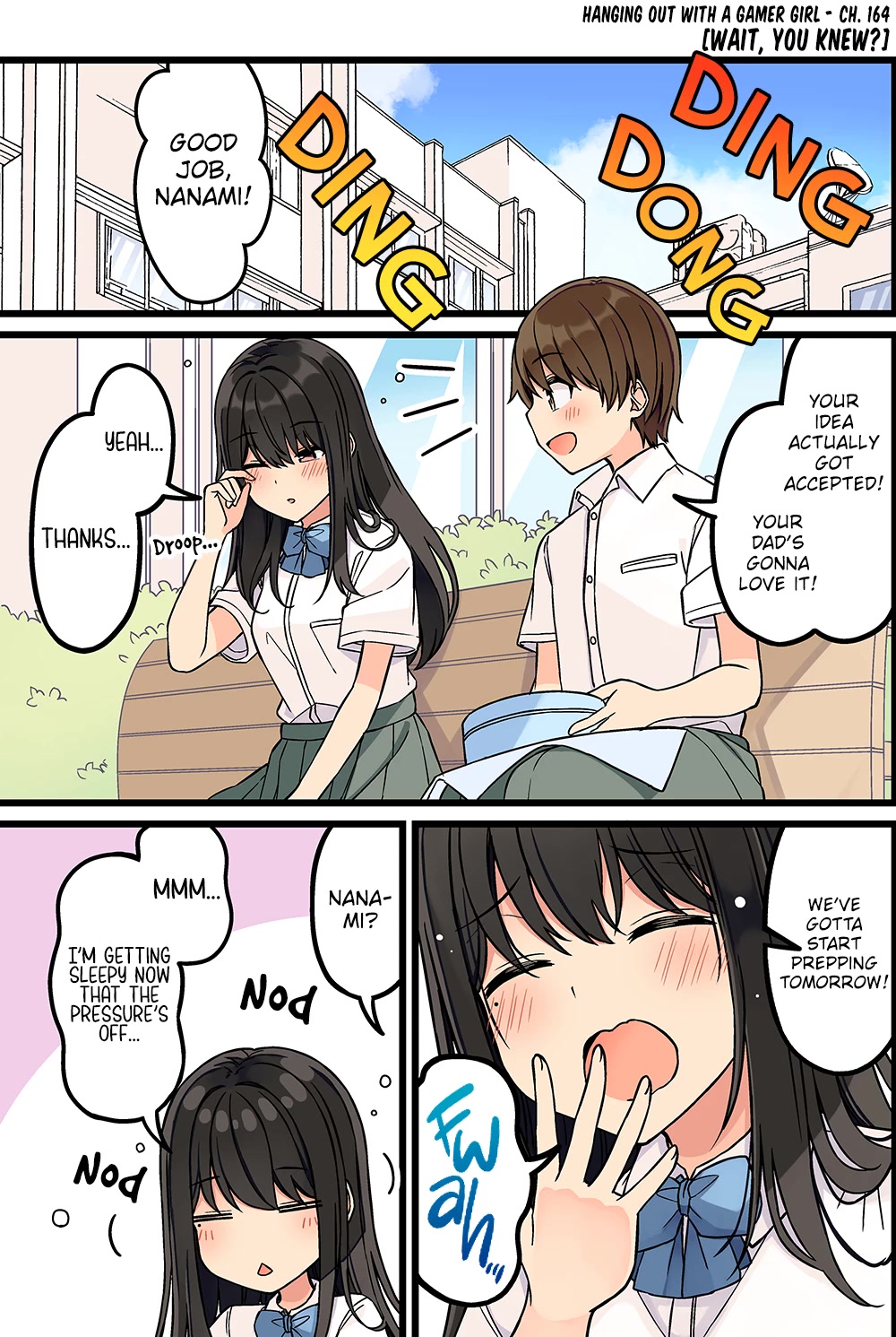 Hanging Out With a Gamer Girl Chapter 164 page 1 - Chapter 164: Wait, You Knew?