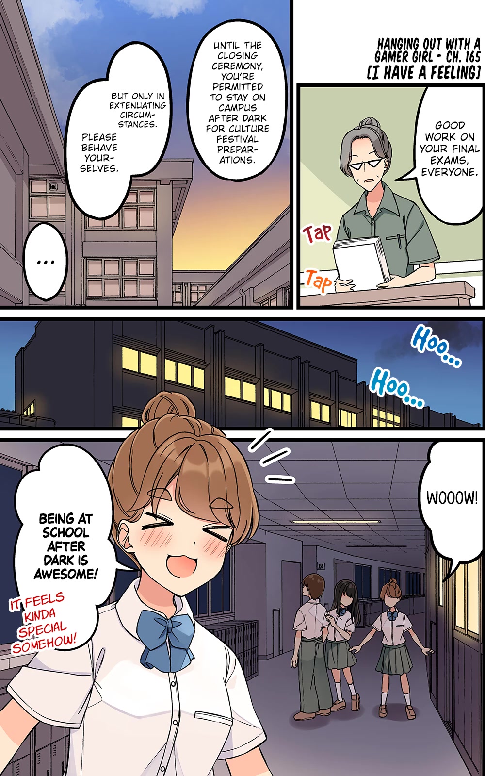 Hanging Out With a Gamer Girl Chapter 165 page 1 - Chapter 165: I Have A Feeling