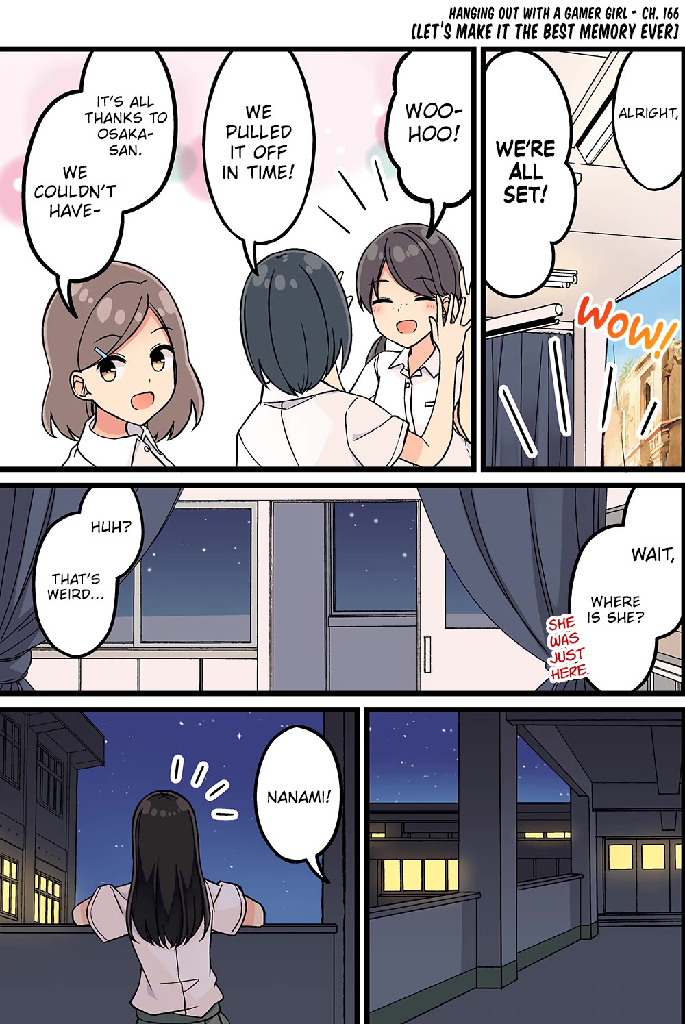 Hanging Out With a Gamer Girl Chapter 166 page 1 - Chapter 166: Let's Make It The Best Memory Ever