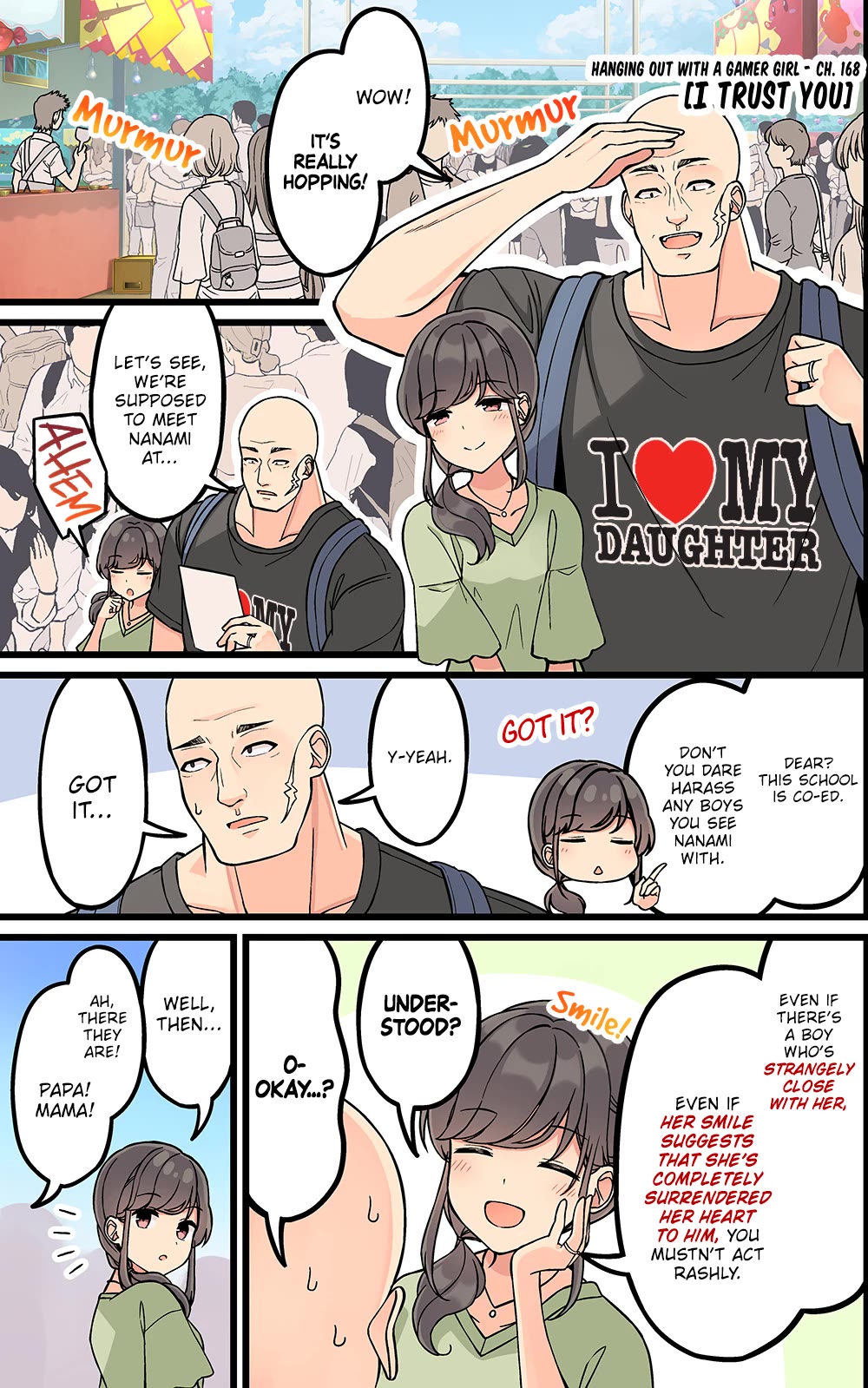 Hanging Out With a Gamer Girl Chapter 168 page 1 - Chapter 168: I Trust You