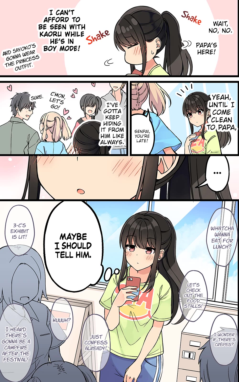 Hanging Out With a Gamer Girl Chapter 172 page 3 - Chapter 172: Maybe I Should Tell Him