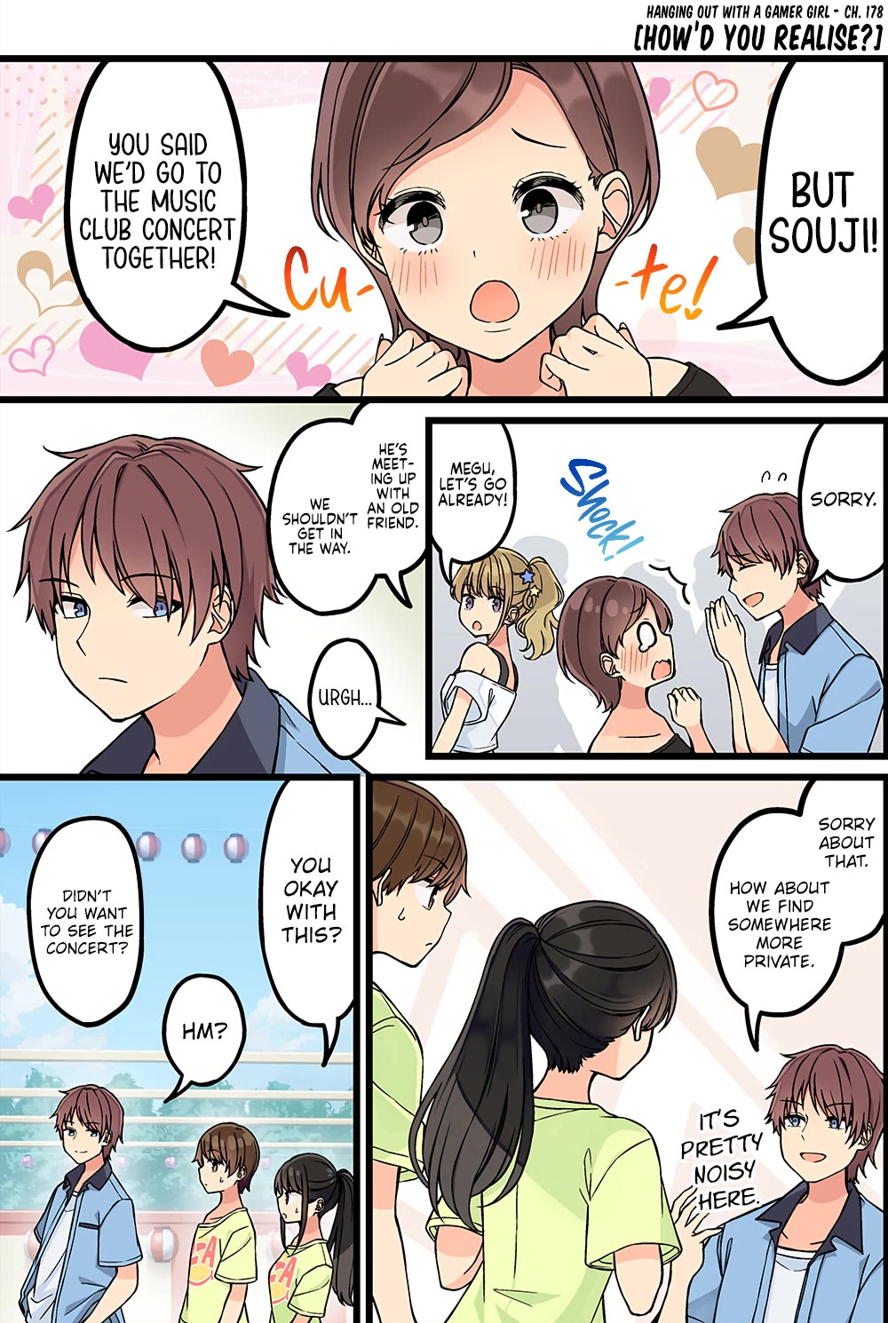 Hanging Out With a Gamer Girl Chapter 178 page 1 - Chapter 178: How'd You Realise?