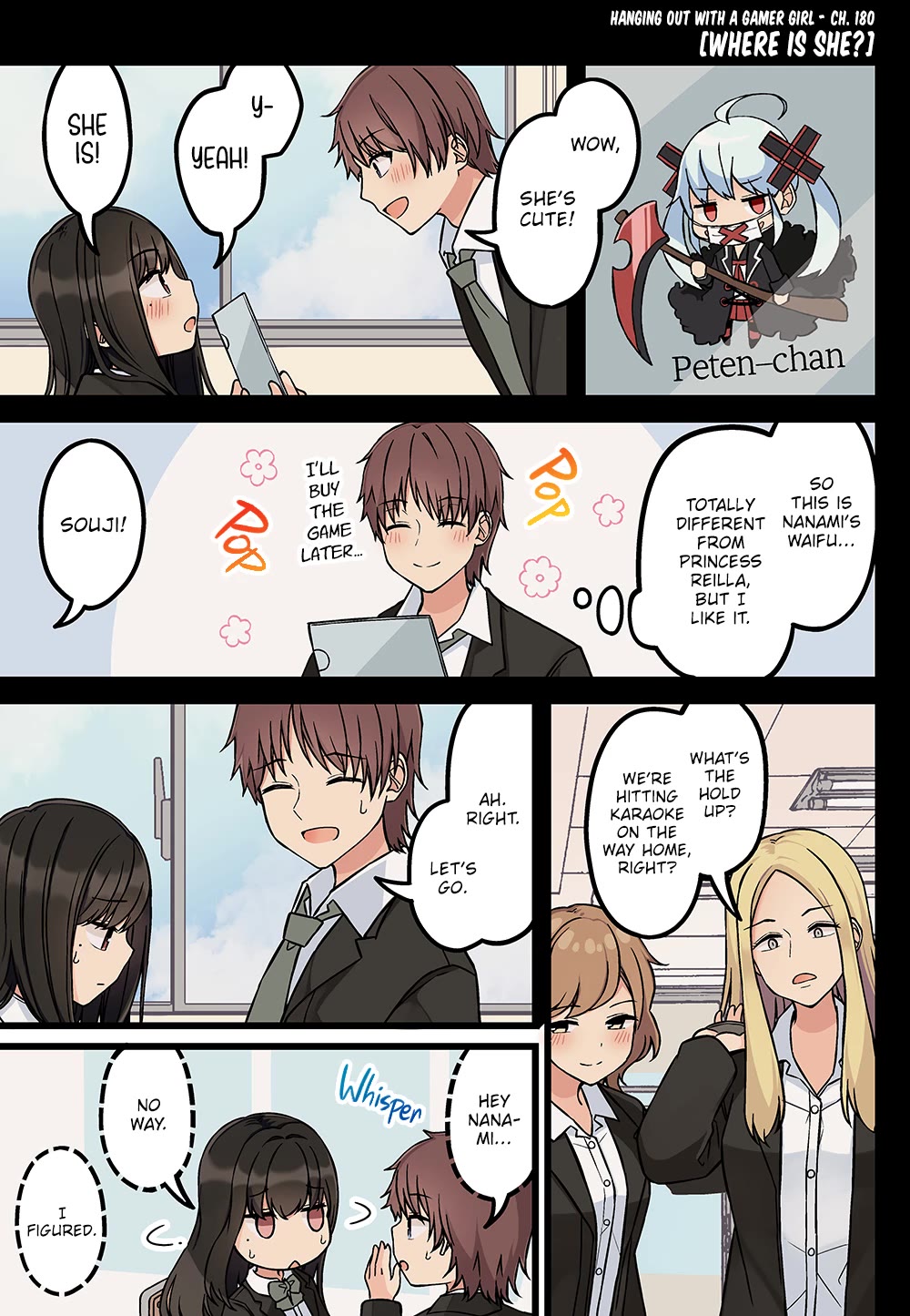 Hanging Out With a Gamer Girl Chapter 180 page 1 - Chapter 180: Where Is She?