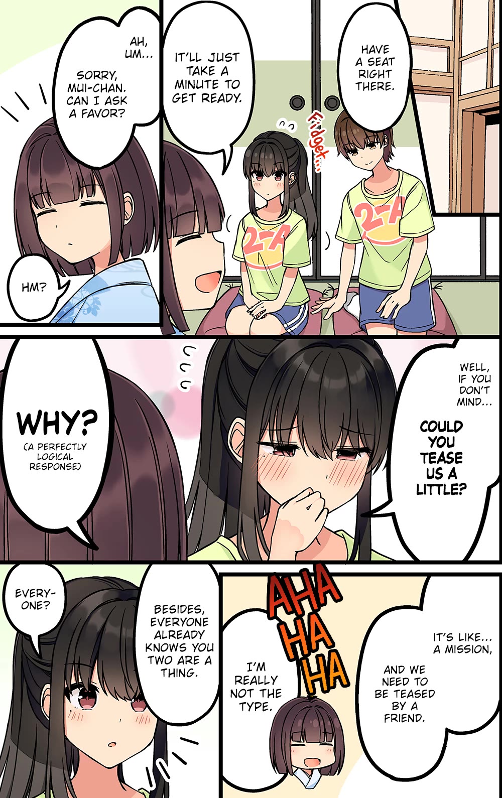 Hanging Out With a Gamer Girl Chapter 189 page 3 - Chapter 189: Sitting In A Tree